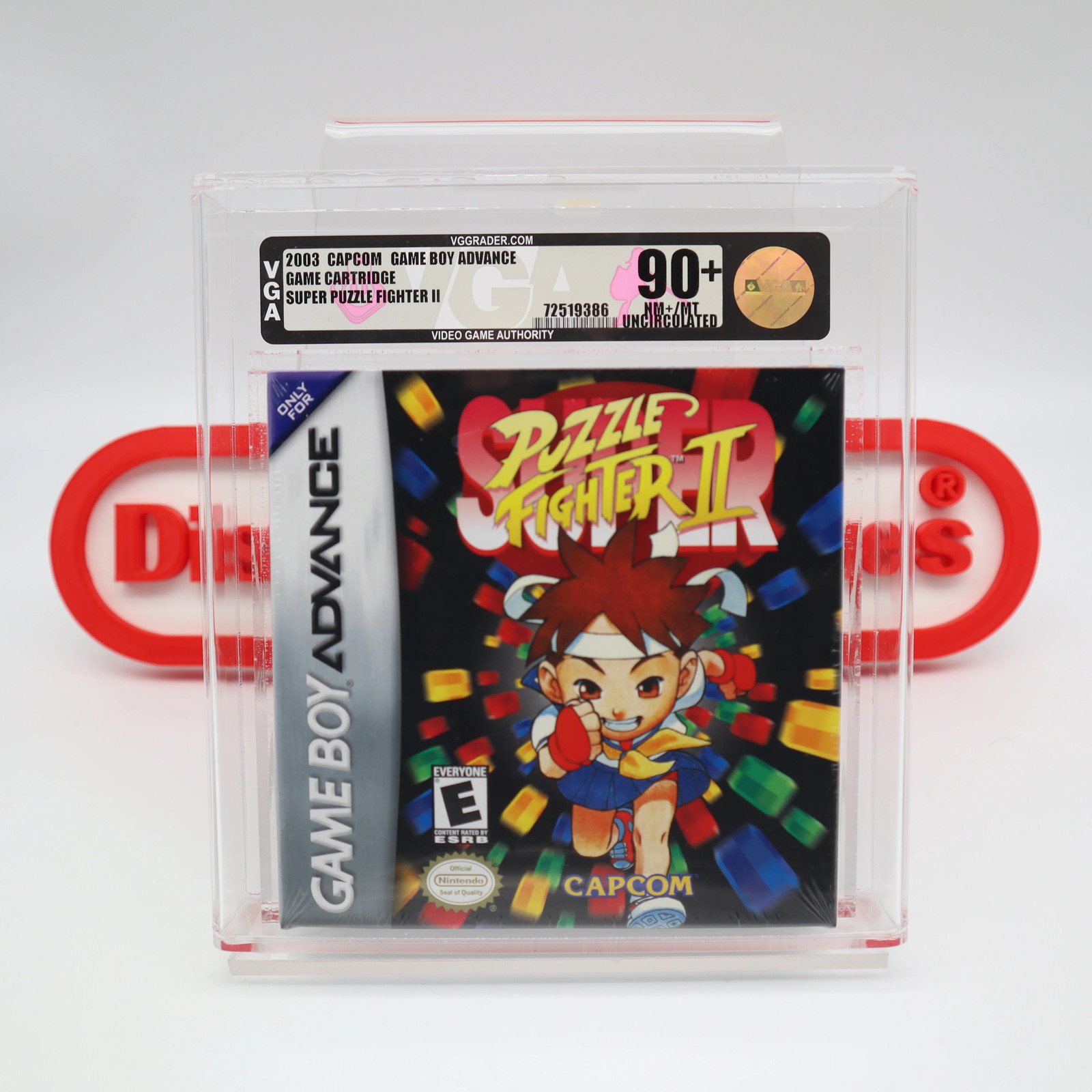 Game Boy Advance SUPER PUZZLE FIGHTER II VGA GRADED 90+ UNCIRCULATED NEW Sealed!