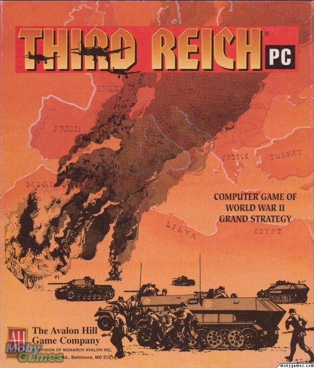 THIRD REICH PC AVALON HILL +1Clk Windows 11 10 8 7 Vista XP Install