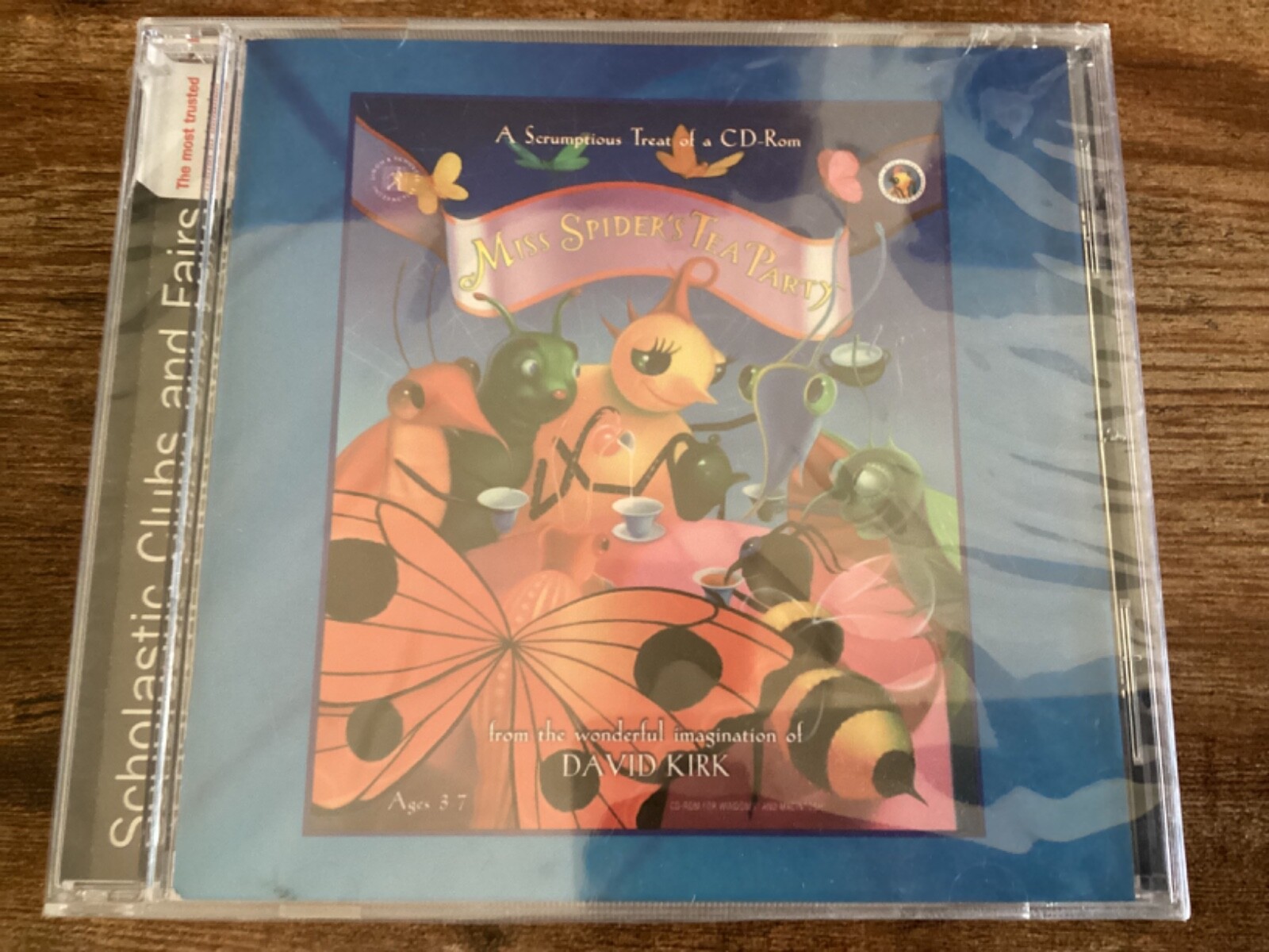 Miss Spider’s Tea Party CD-ROM Windows 95/98 MAC Ages 3-7 Interactive Story