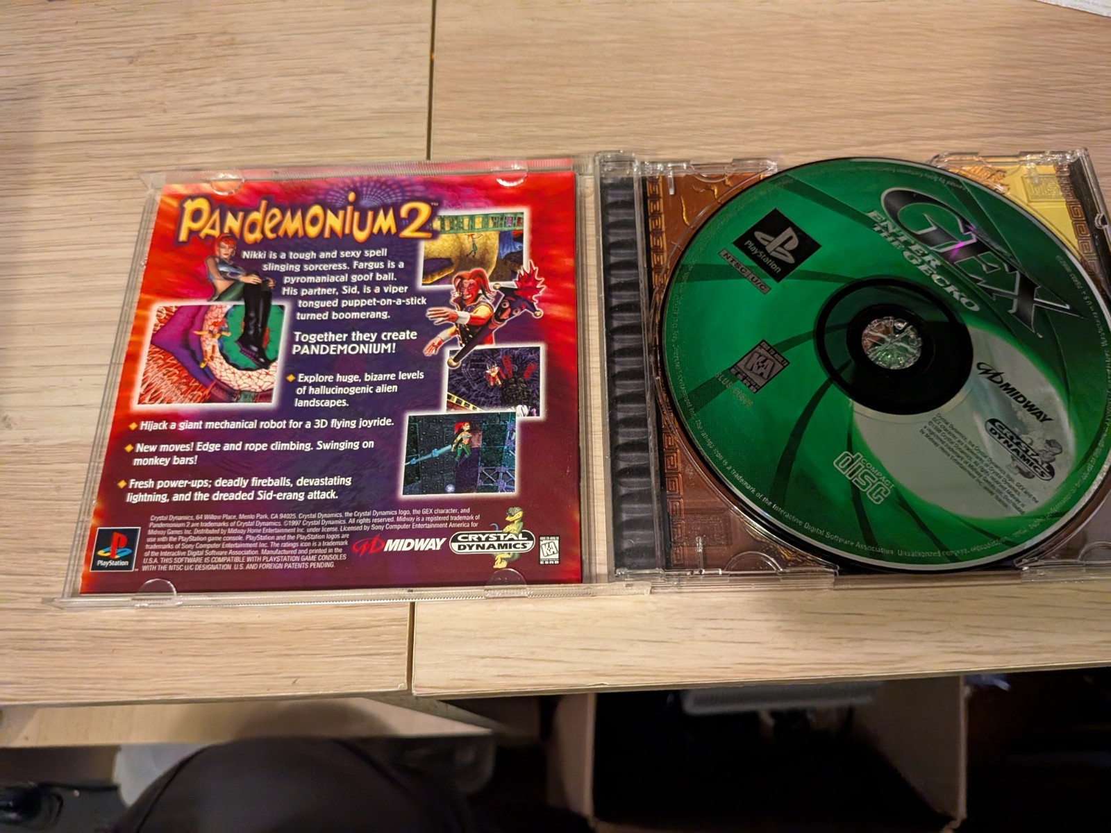 Gex: Enter the Gecko (Sony PlayStation 1, 1998) PS1 CIB Complete