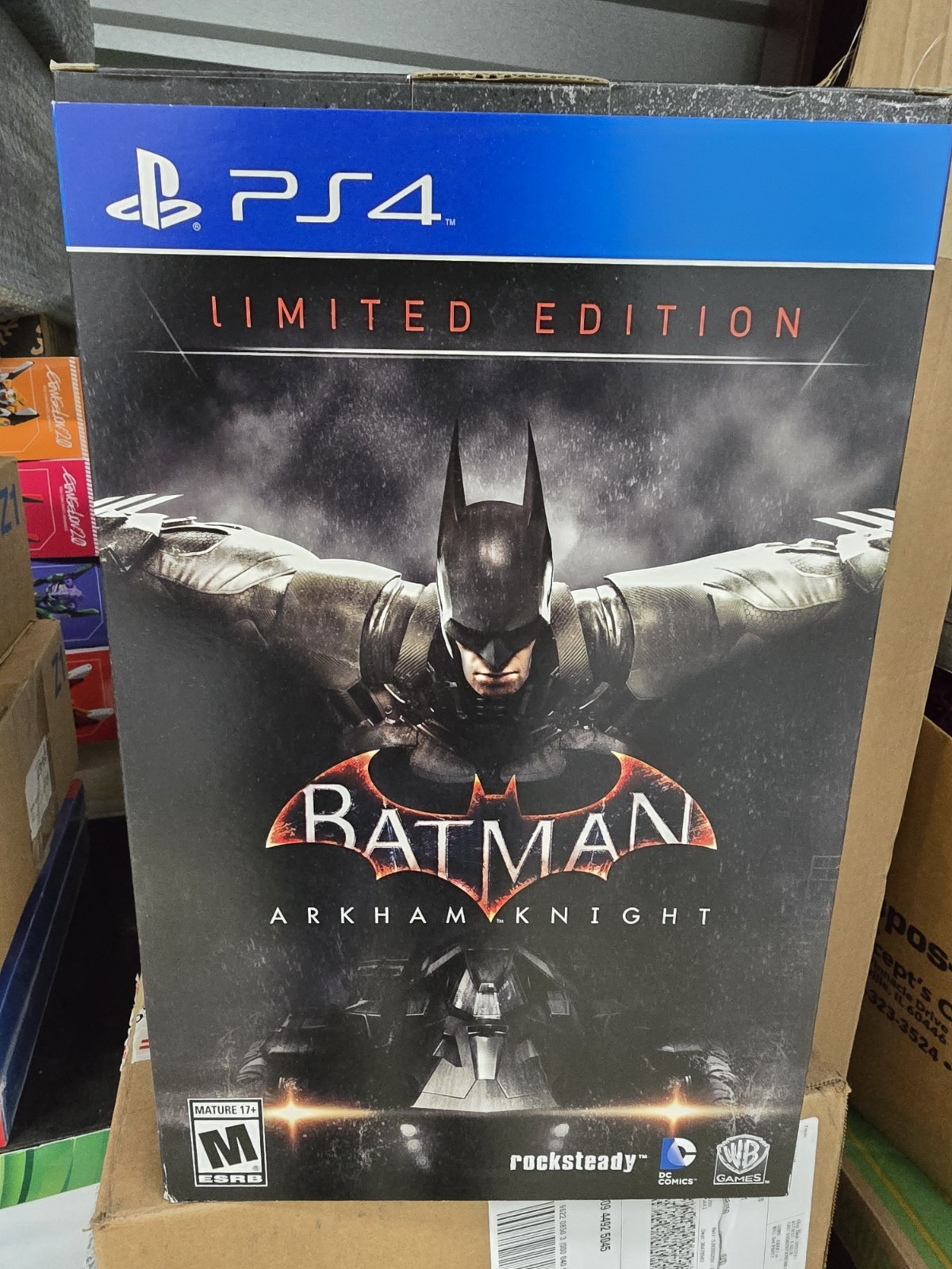 Batman Arkham Knight Limited Edition PS4 *NO GAME/STEELBOOK*