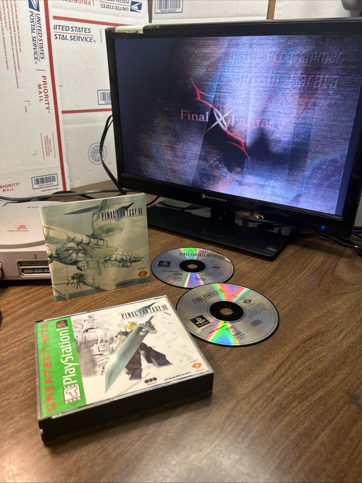 Final Fantasy VII – Greatest Hits (PlayStation 1, 1997) CIB