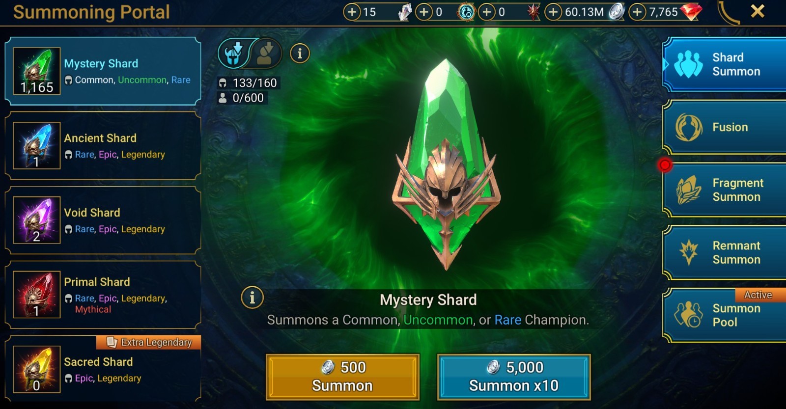 Raid Shadow Legends | Starter Mythical – Siegfrund : 93k energy / 25 Legendary