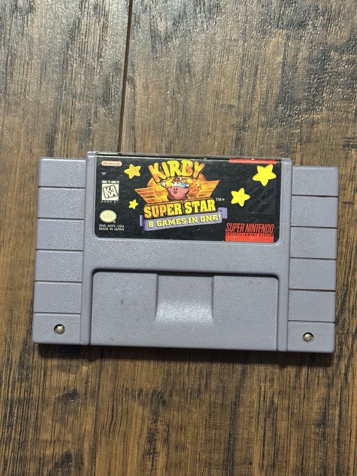 Nintendo Kirby Super Star Super Nintendo SNES 8 Games in One