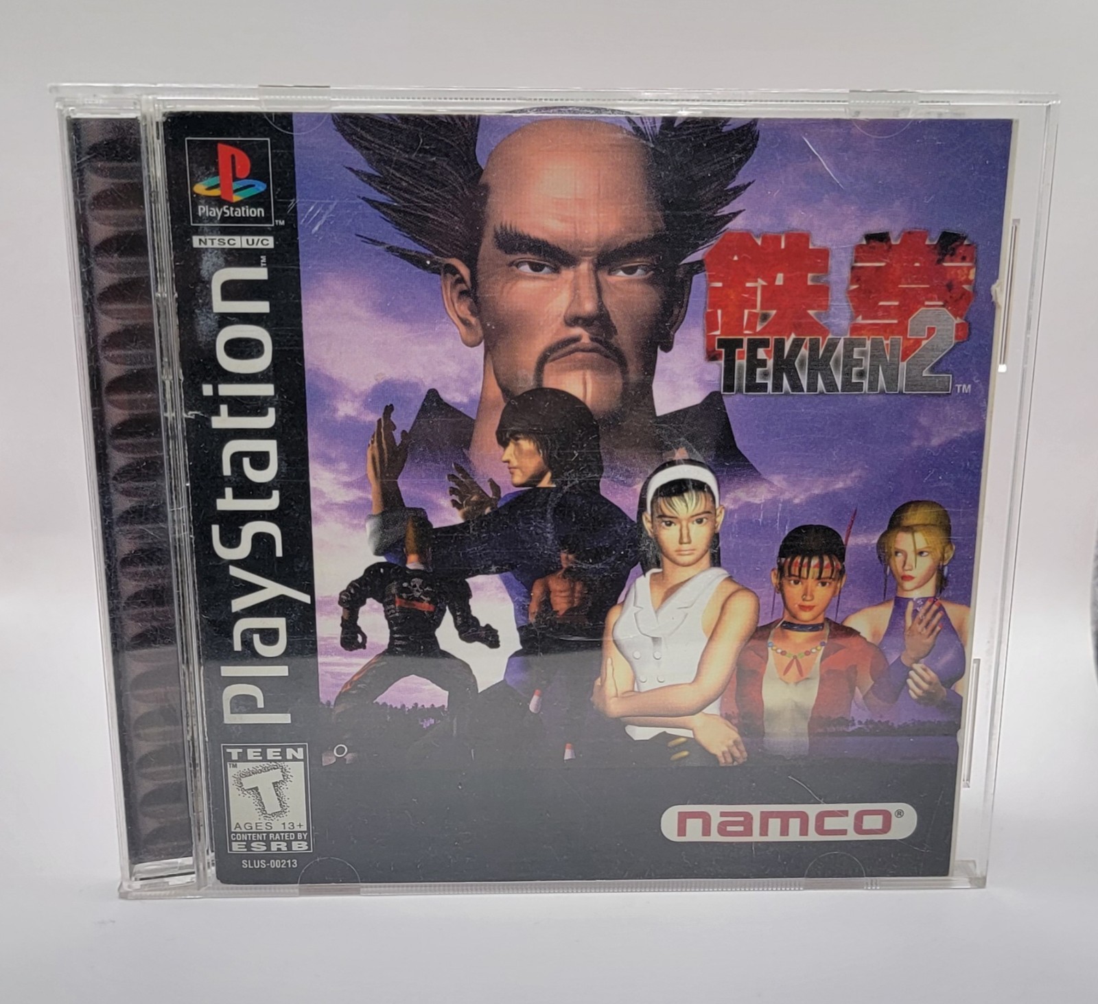 Tekken 2 (Playstation 1 PS1, 1996) Complete CIB Black Label Tested