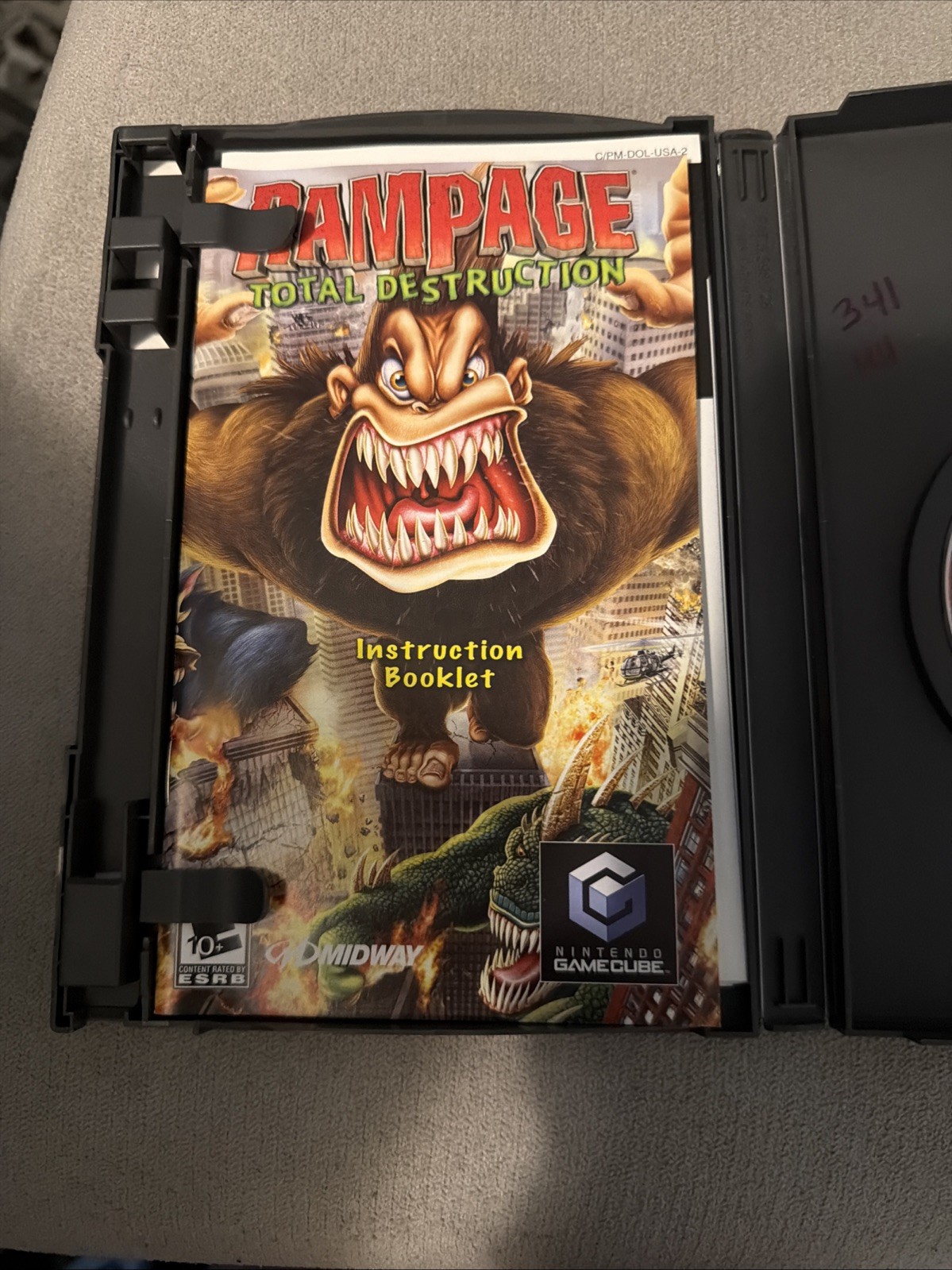 Rampage: Total Destruction (Nintendo GameCube) 2006 – No Booklet o/w Good