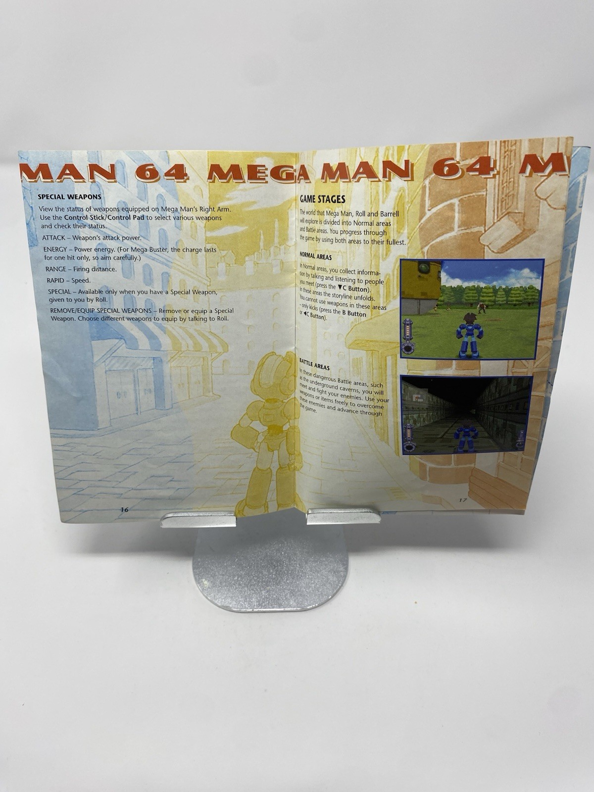 Mega Man 64 N64 Complete In Box CIB Authentic Tested Capcom