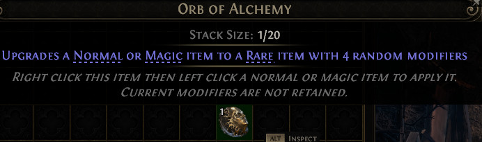 300x Orb of Alchemy Path of Exile 2 Runes Of Aldur League POE 2