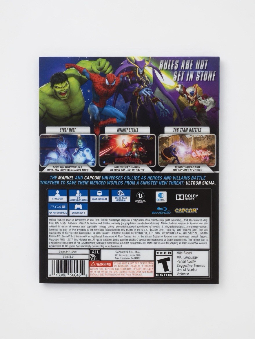 Marvel vs Capcom Infinite Deluxe Edition Steelbook PS4 Sony PlayStation 4