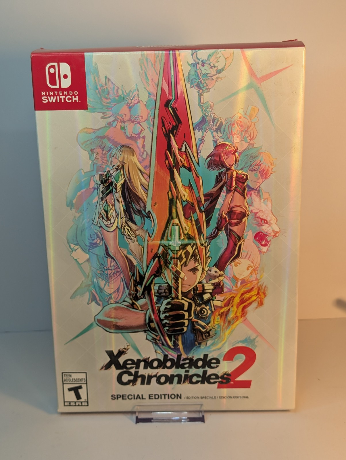 Xenoblade Chronicles 2 Special Edition Switch NEW SEALED Art Book OST Box Wear