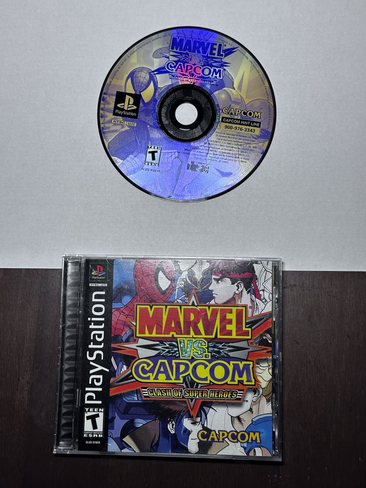 Marvel vs. Capcom: Clash of Super Heroes (Sony PlayStation 1, 2000)