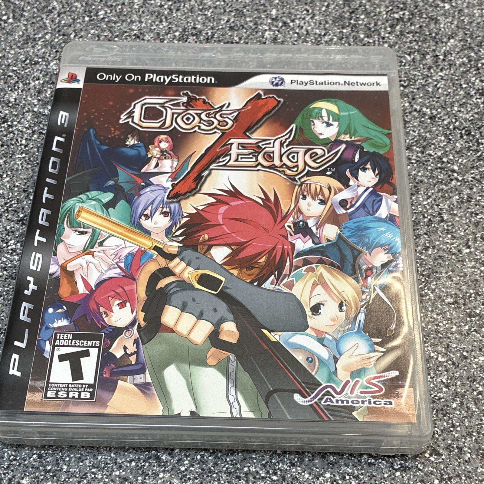 NIS America Cross Edge Sony PS3 NTSC-U/C T Teen Role Playing Manual Included