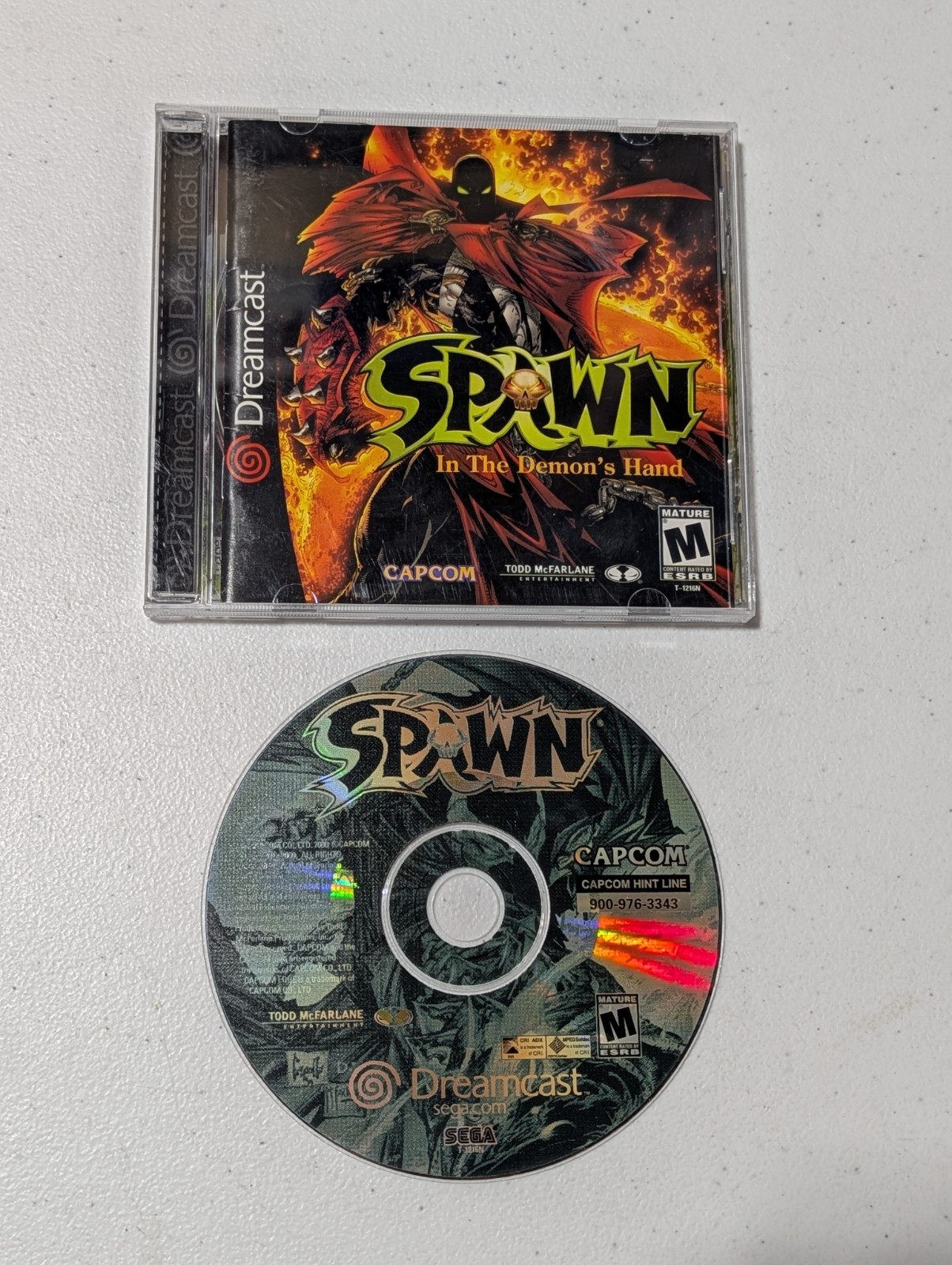 Spawn: In the Demon’s Hand Sega Dreamcast Game Complete w/ Case & Instructions