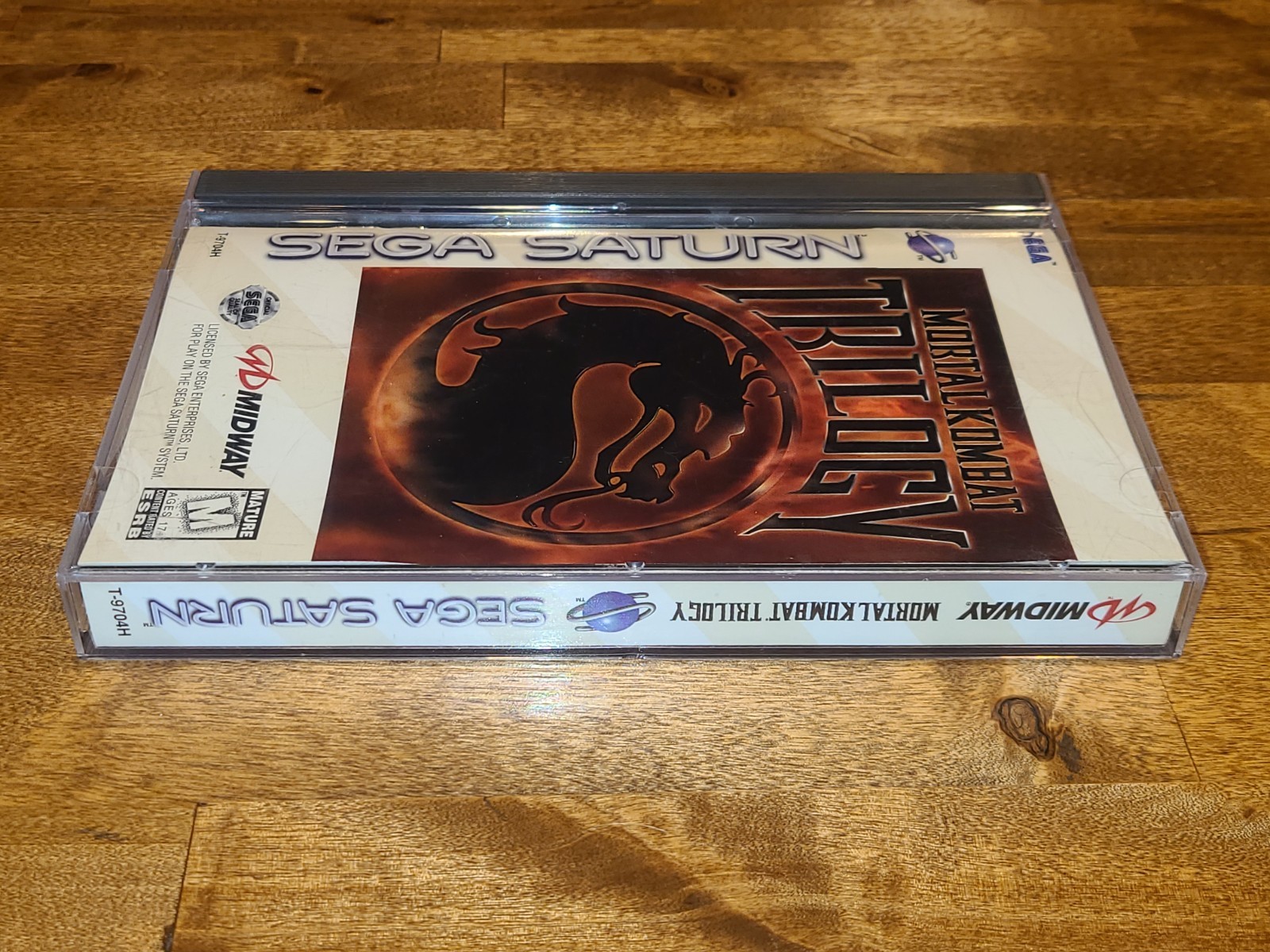 Mortal Kombat Trilogy Sega Saturn Complete CIB w/Reg Card Authentic Good Shape