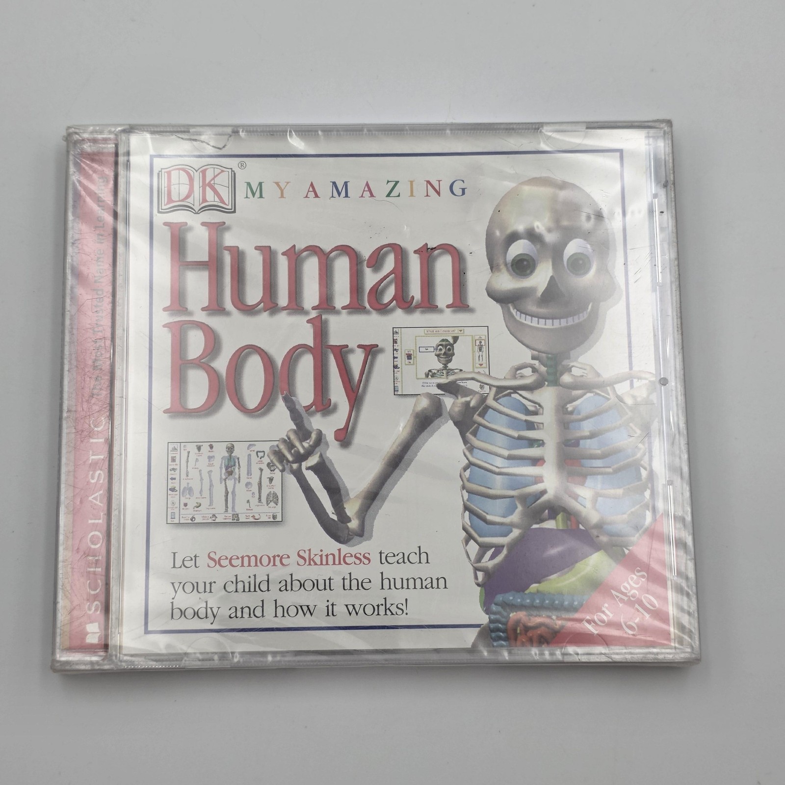 DK My Amazing Human Body PC Macintosh CD-ROM Educational Family/Kids Region Free