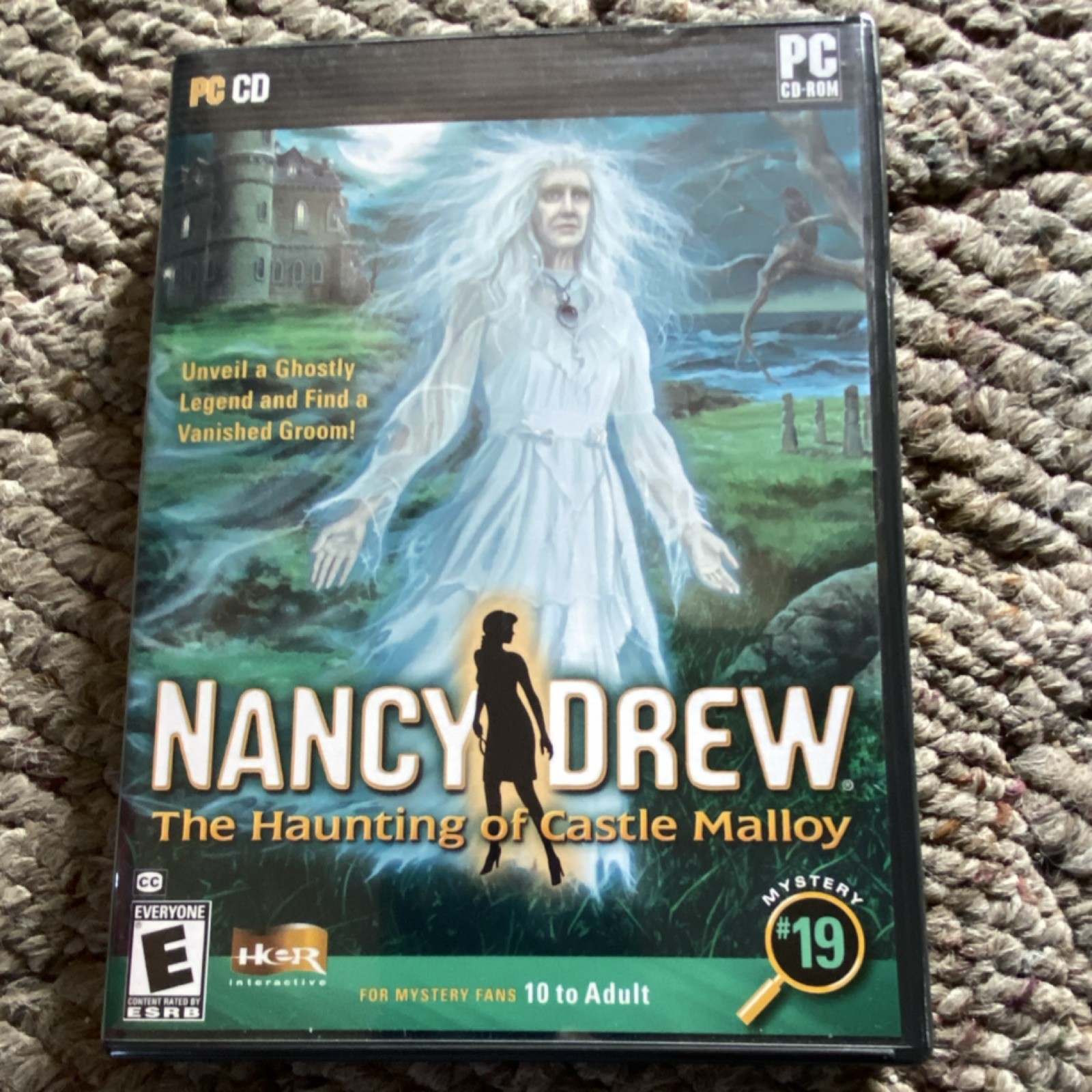 Nancy Drew: The Haunting of Castle Malloy PC Mystery Game Her Interactive Manual