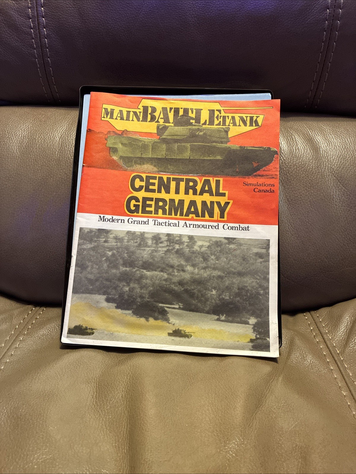 Main Battle Tank Central Germany by Simulations Canada for IBM PC Series 1989