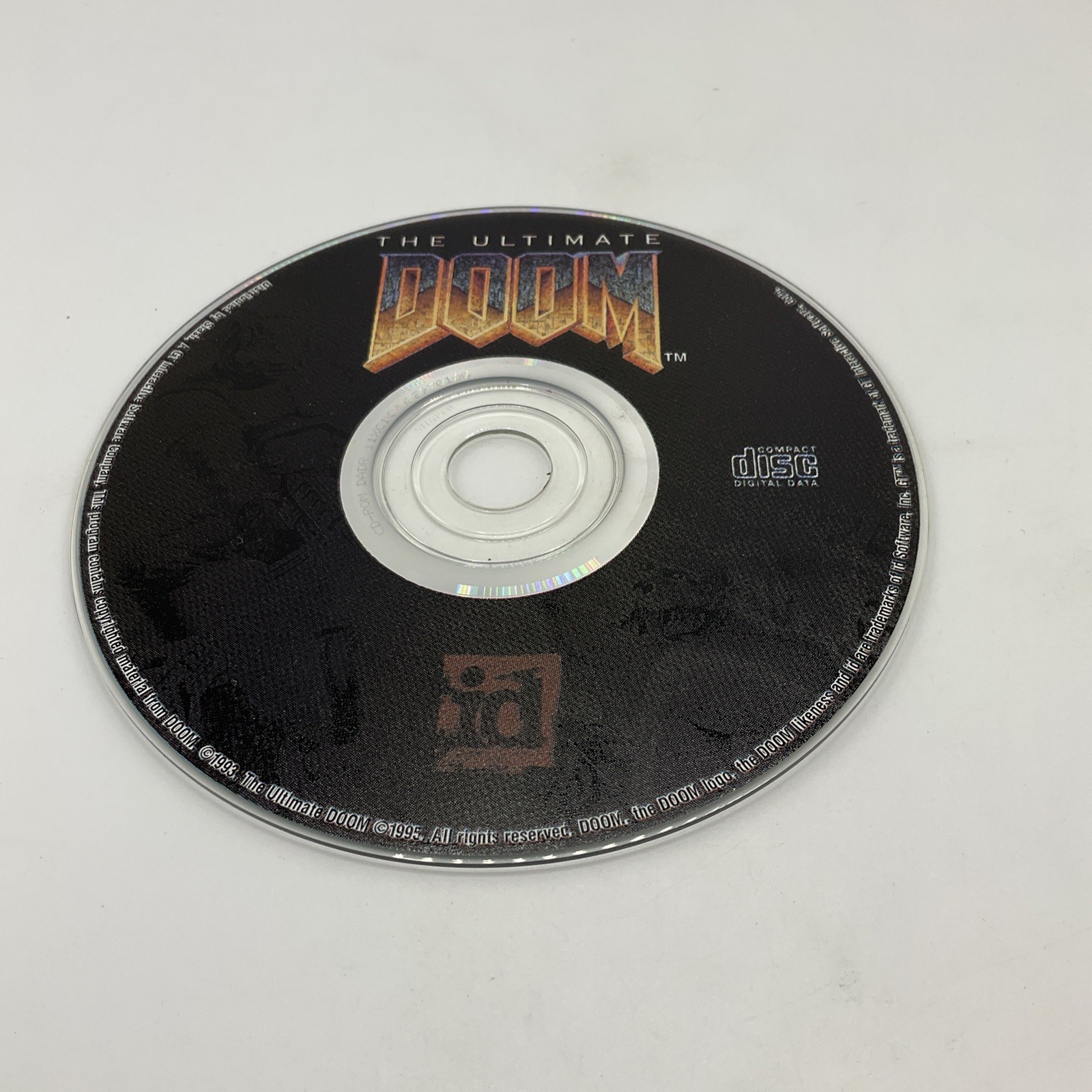 The Ultimate Doom (Game Only) PC CD-Rom Disc Only