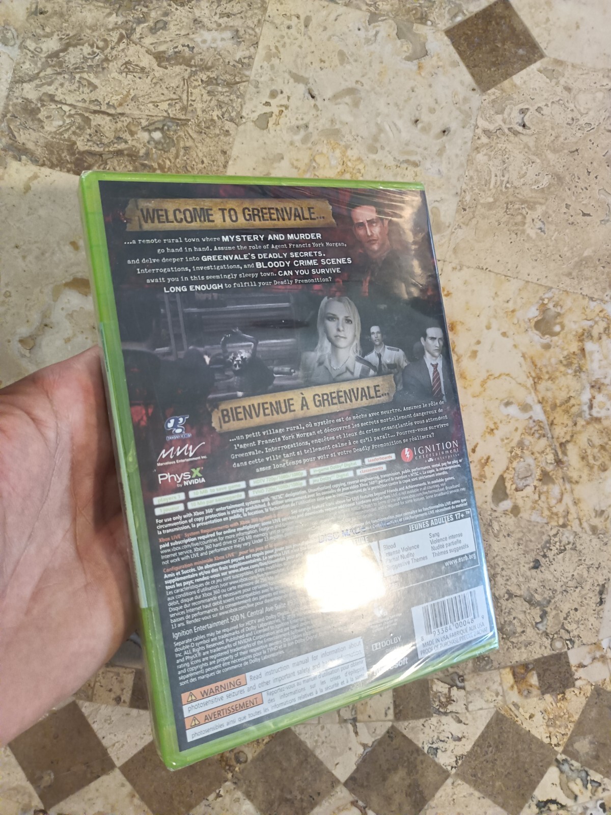 DEADLY PREMONITION + DIRECTOR’S CUT ✨Xbox 360 PlayStation 3 PS3✨Promo New/Sealed