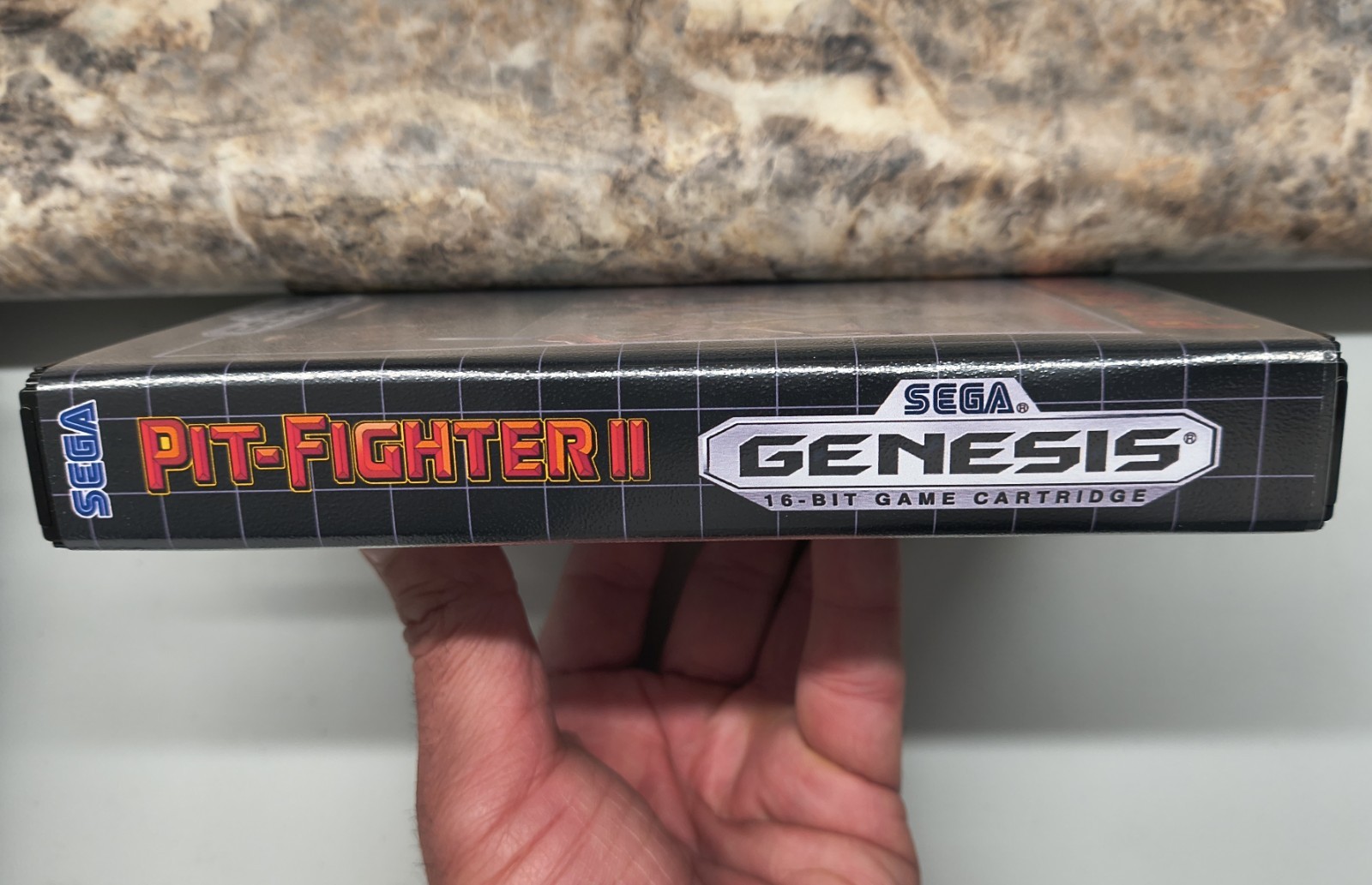 Pit-Fighter 2 “Prototype” for Sega Genesis with case & cover art.