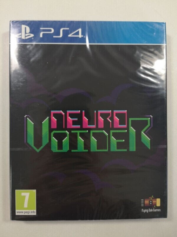Neurovoider (Sony PlayStation 4, 2019) PS4, Red Art Games, Limited 1500 Copies