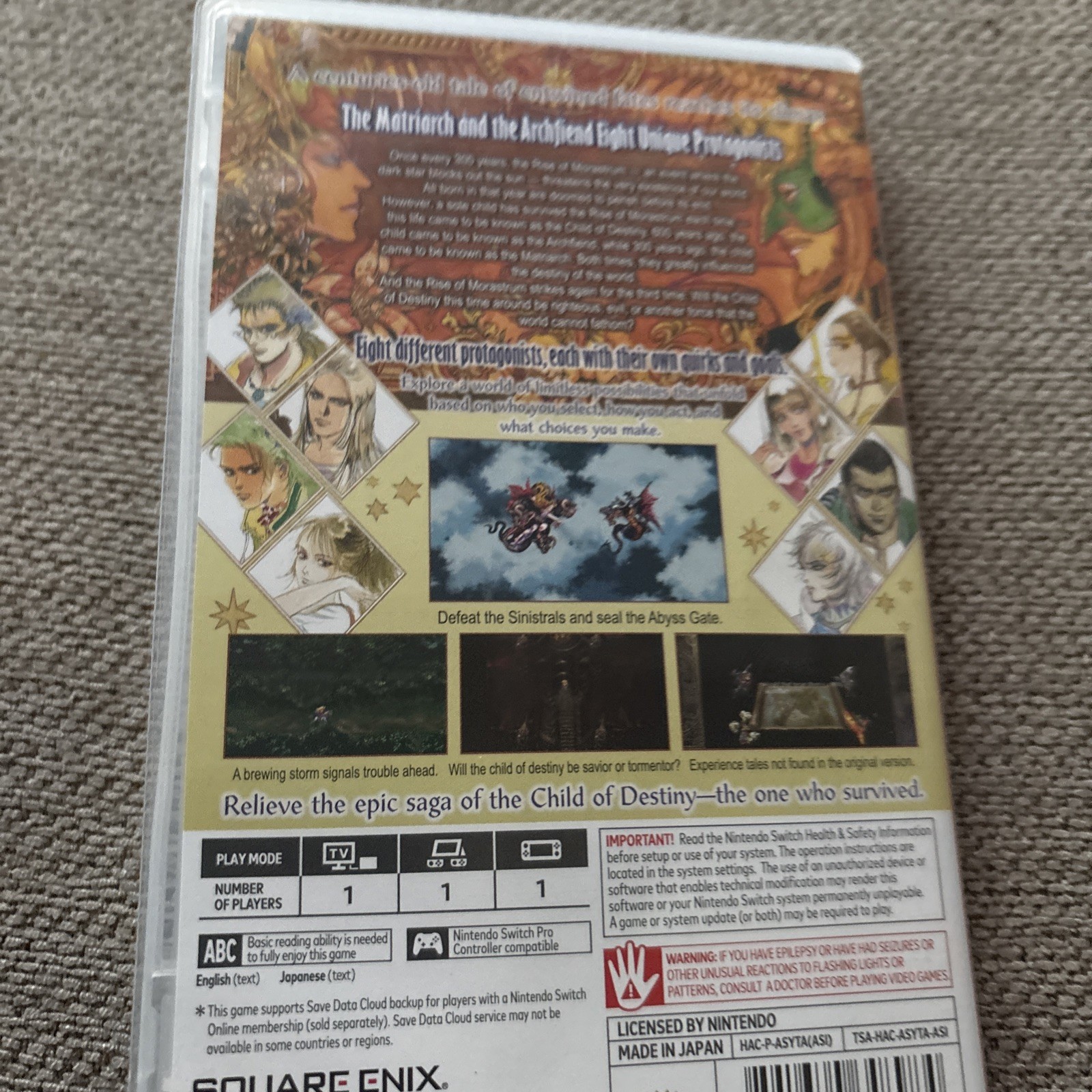 Romancing SaGa 3 for Nintendo Switch