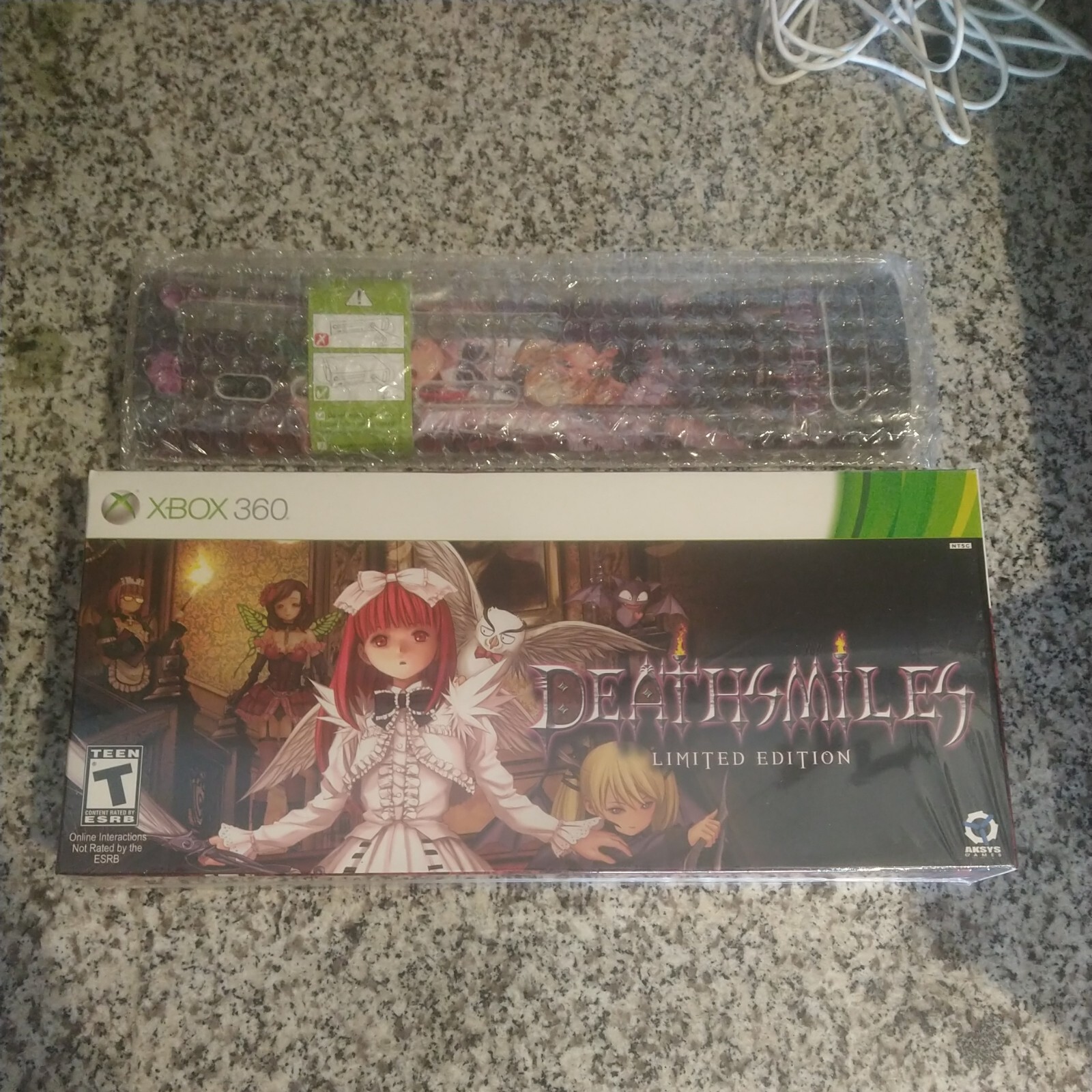 Deathsmiles — Limited Edition (Microsoft Xbox 360, 2010) No Game