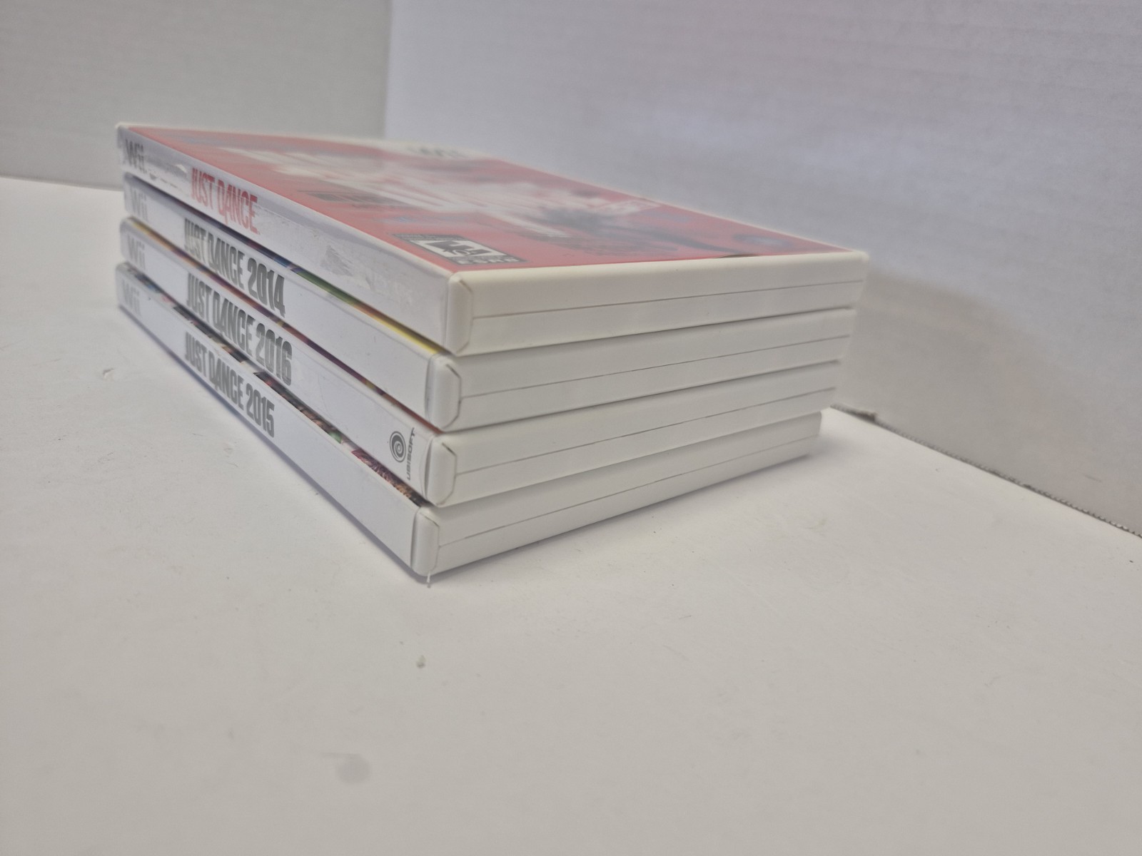 Just Dance One/ 2014/2015/2016 Bundle Nintendo Wii, Tested, 4 Games !!