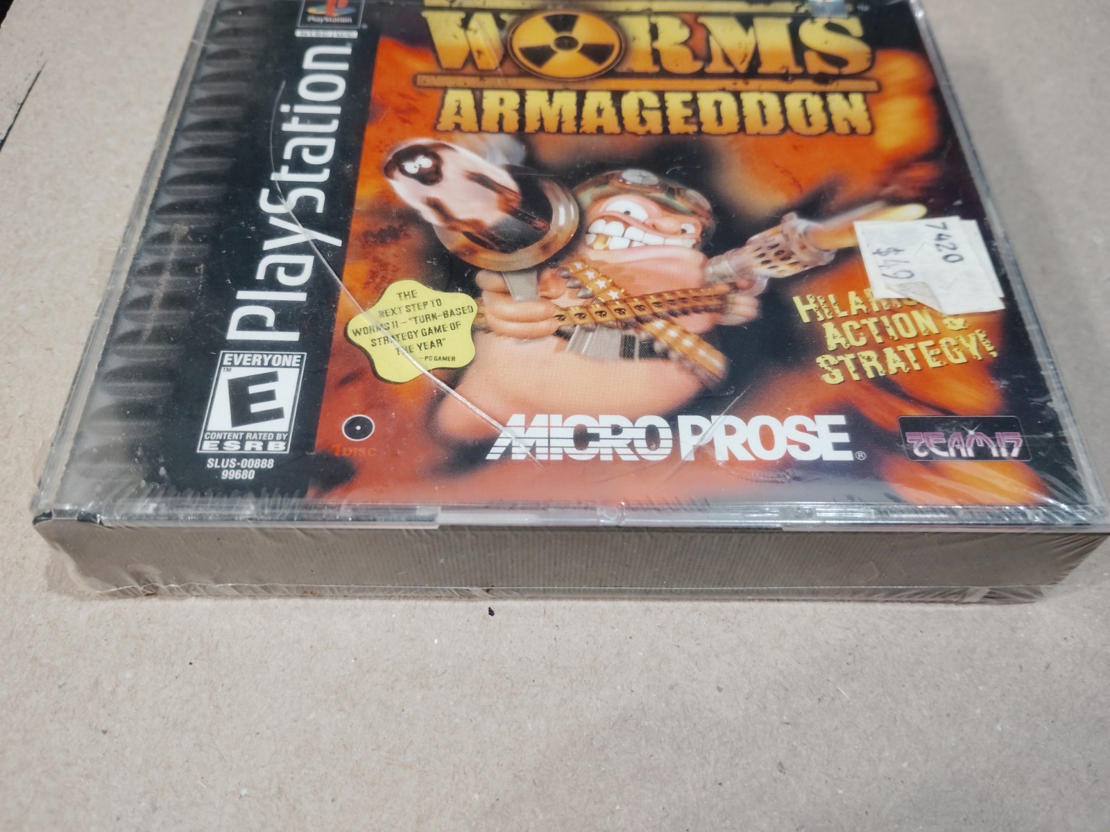 Worms: Armageddon (Sony PlayStation 1, 1999) PS1 – Brand New Sealed * Read