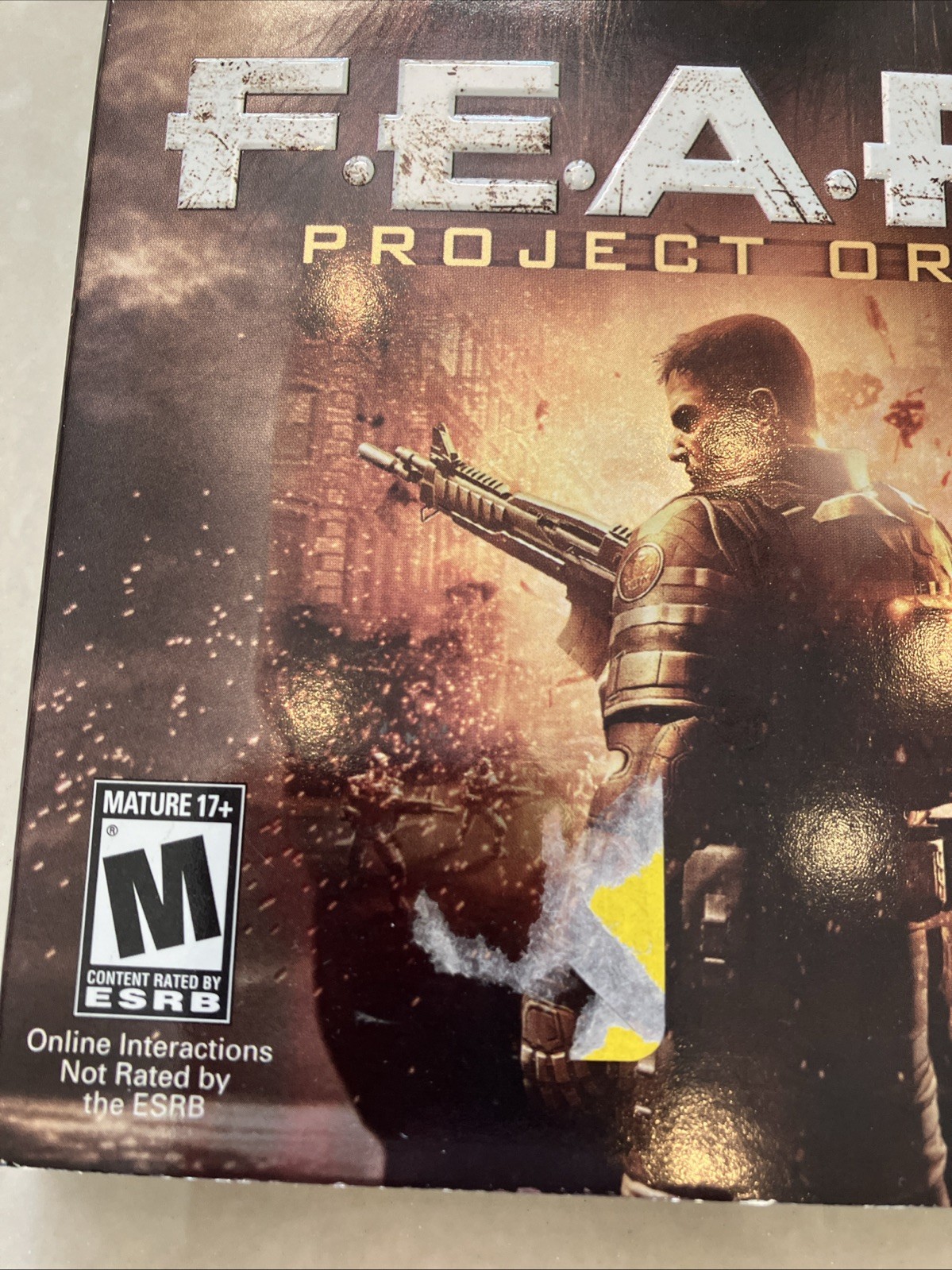 F.E.A.R. 2: Project Origin Xbox 360 CIB Complete w Manual & Slipcover Tested