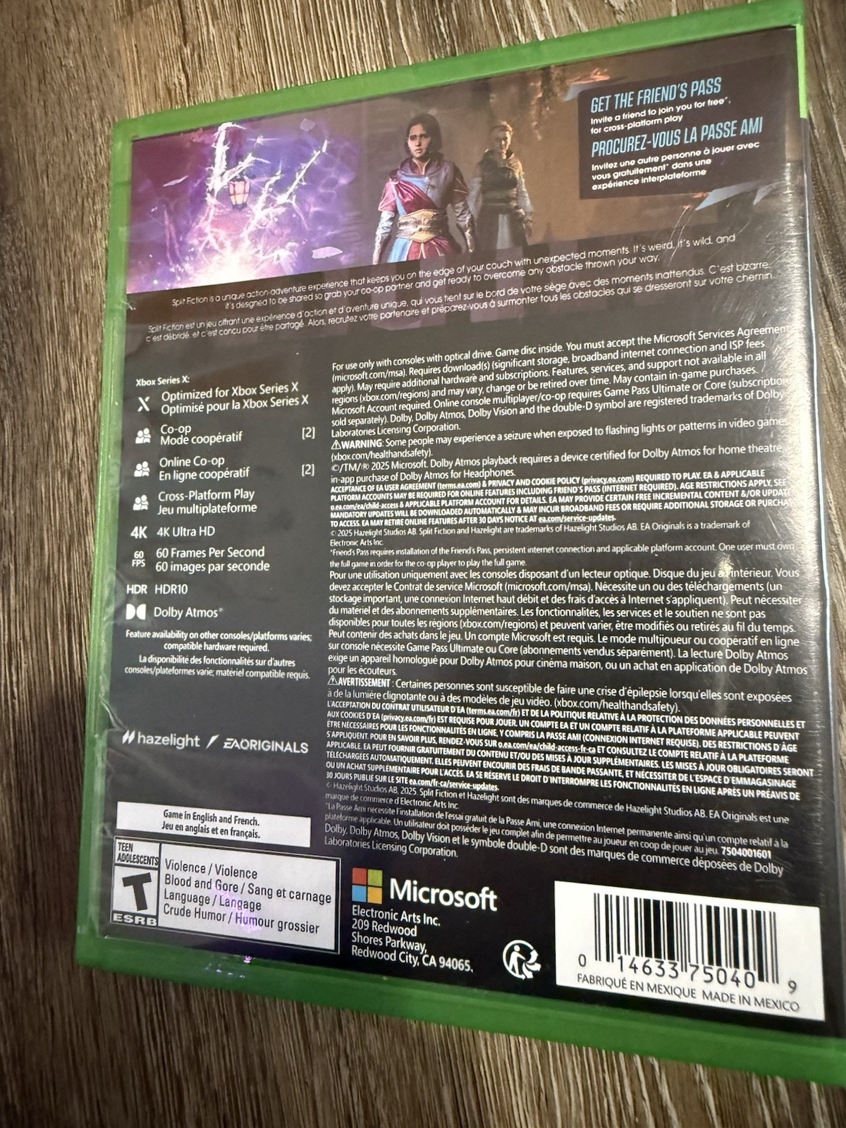 Split Fiction – Microsoft Xbox Series X|S