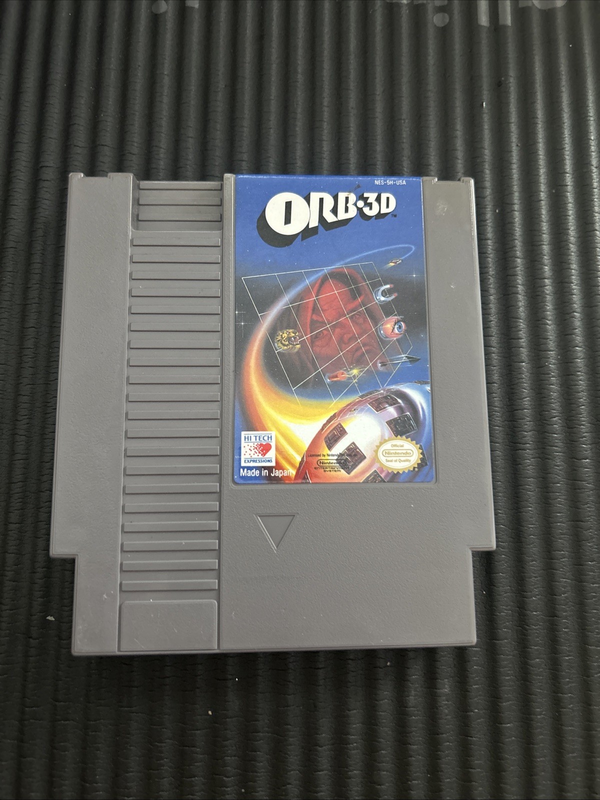 ORB-3D (Nintendo NES, 1990) Authentic, game cart only, tested/works