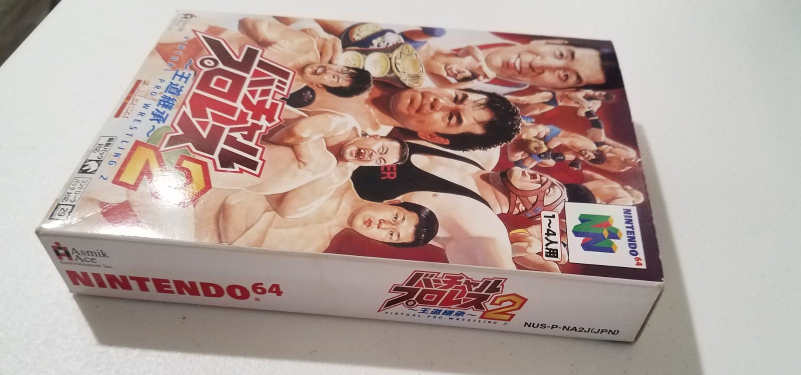Virtual Pro Wrestling 2 – Nintendo 64 Complete In Box.