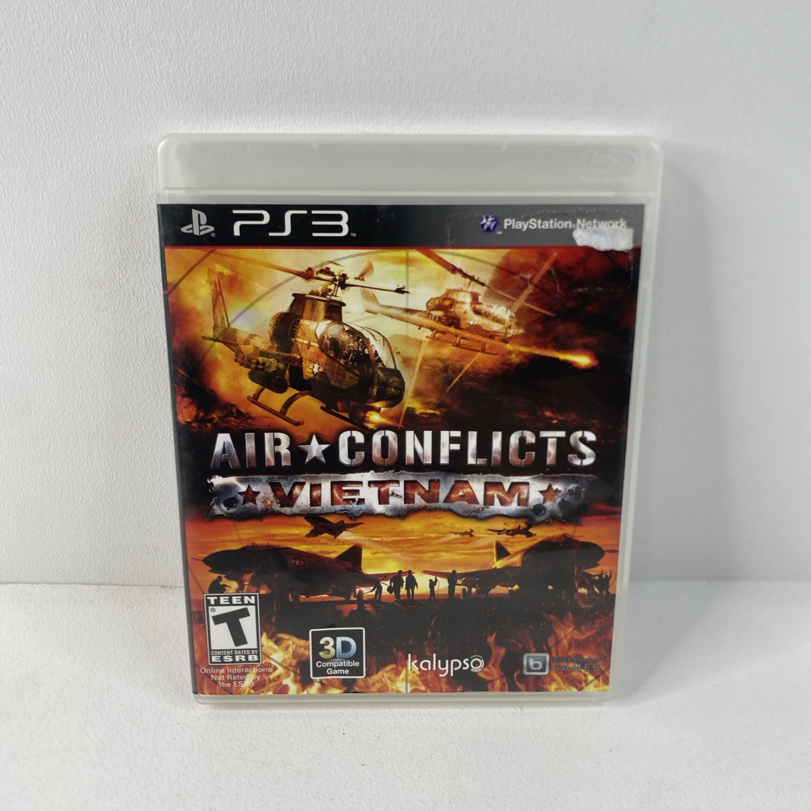 Air Conflicts Vietnam PS3 Sony PlayStation 3 CIB 3D Compatible