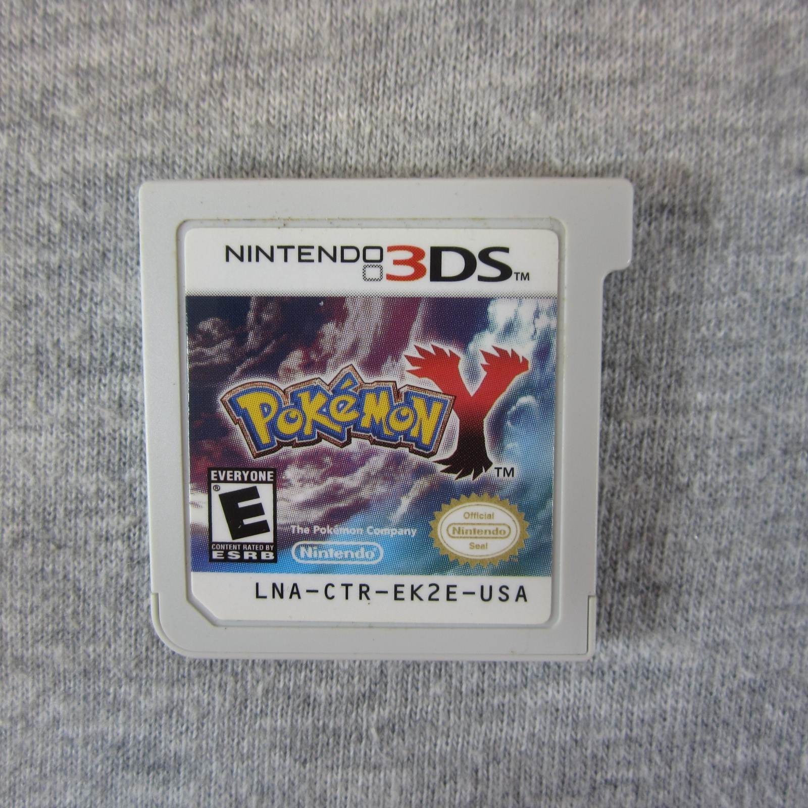 Nintendo 3DS Pokemon Y Game Cartridge and Case (Scizor Variant Case)