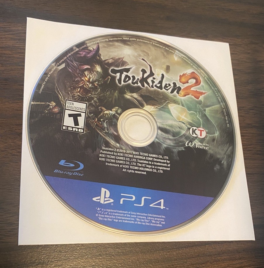 Toukiden 2 (Sony PlayStation 4, 2017) PS4 Game *Disc Only* Koei Tecmo – Tested