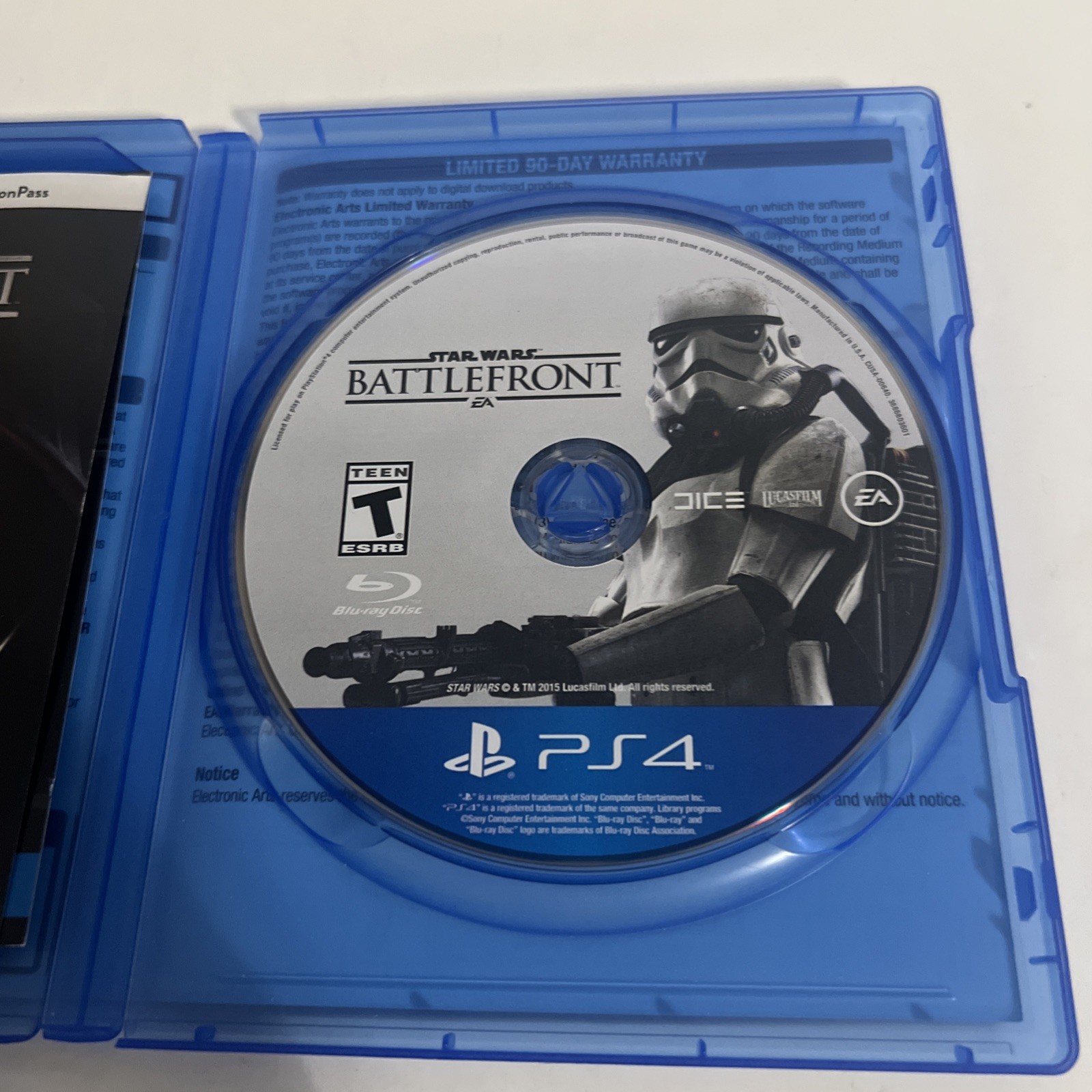Star Wars: Battlefront Walmart Edition PlayStation 4 PS4 Tested And Works