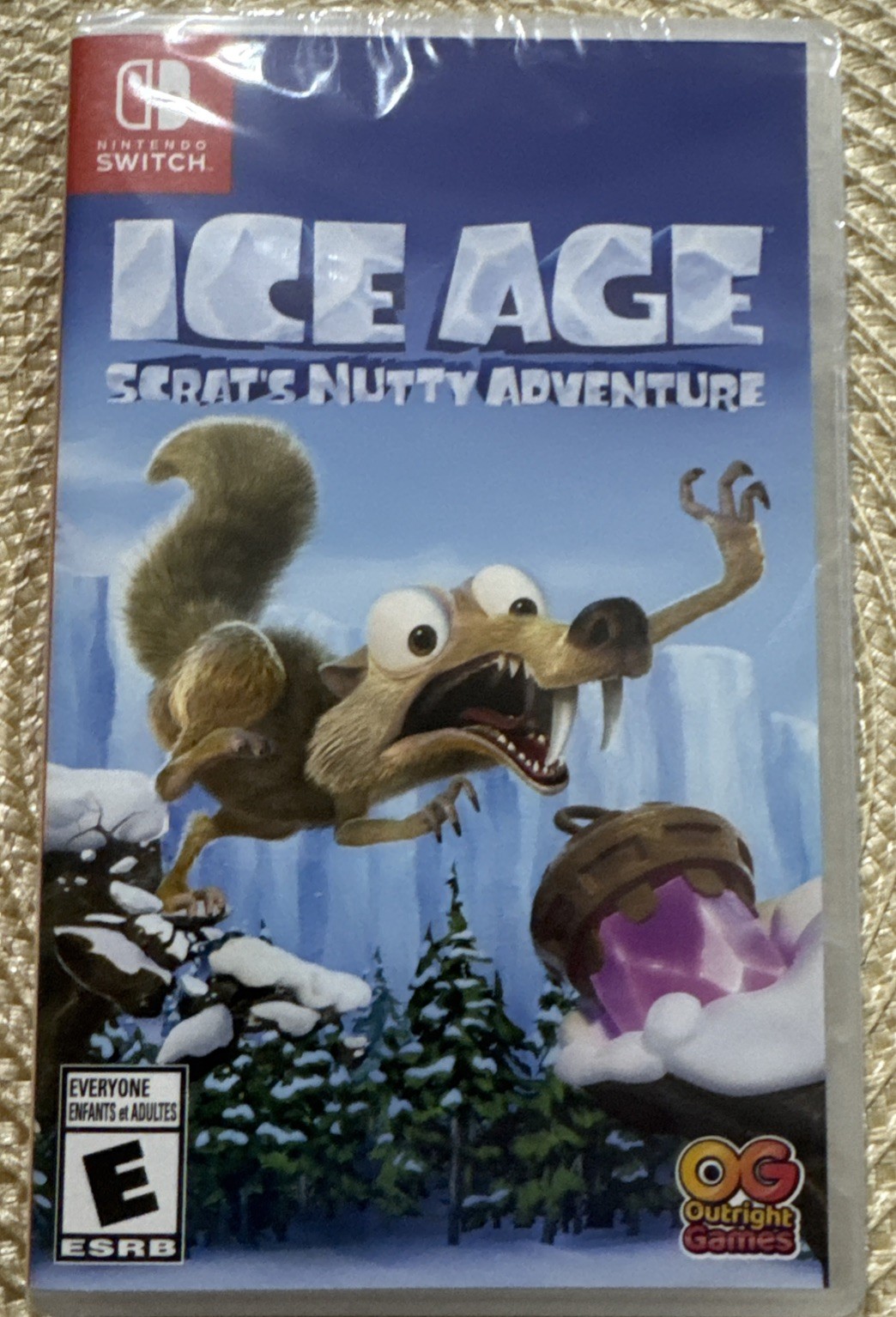 Ice Age Scrats Nutty Adventure Nintendo Switch New Sealed Action Game