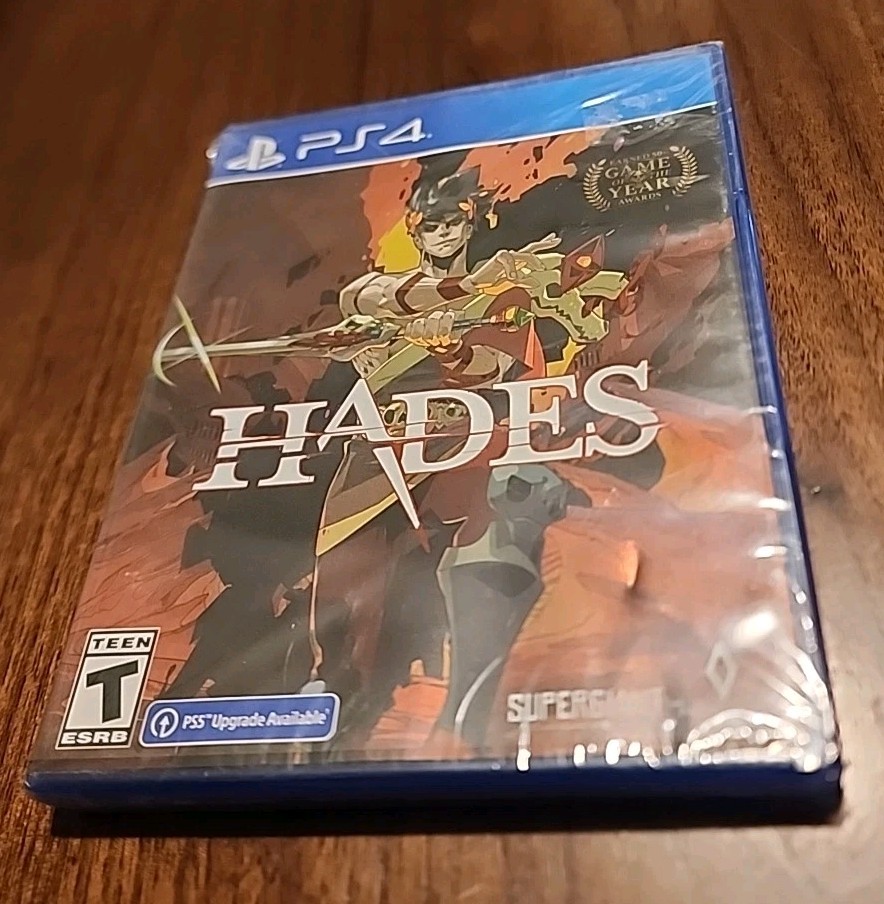 NEW! Hades For Sony PlayStation 4 / PS4. SEALED! PS5 Upgrade Available