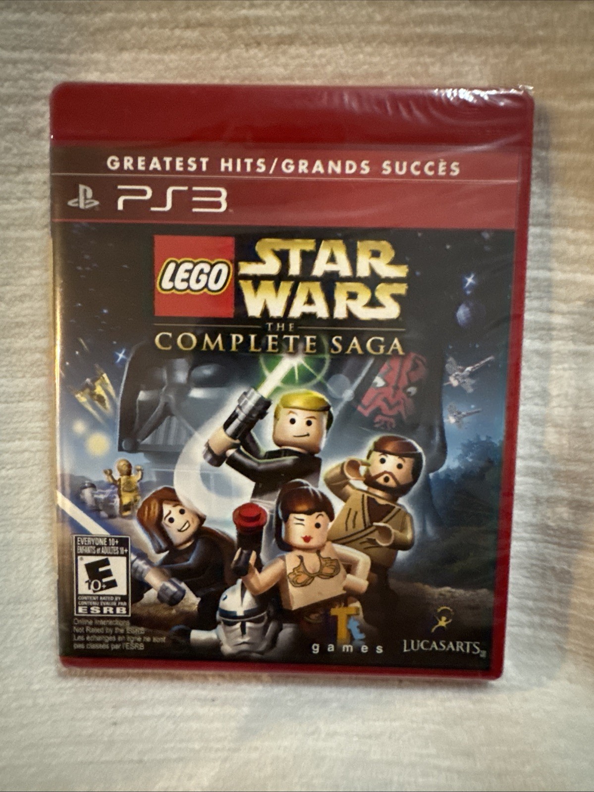 LEGO Star Wars: The Complete Saga Sony PlayStation 3 English Spanish Version New