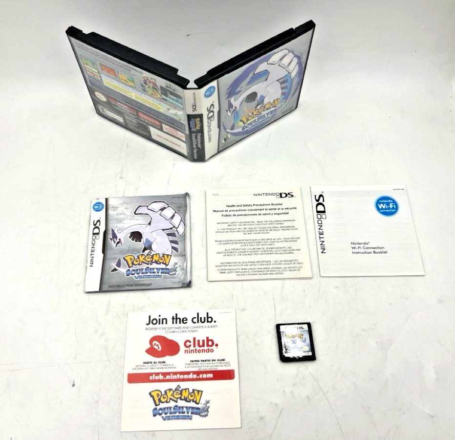 Pokemon: SoulSilver Version (Nintendo DS, 2010) Authentic (EL1134712)