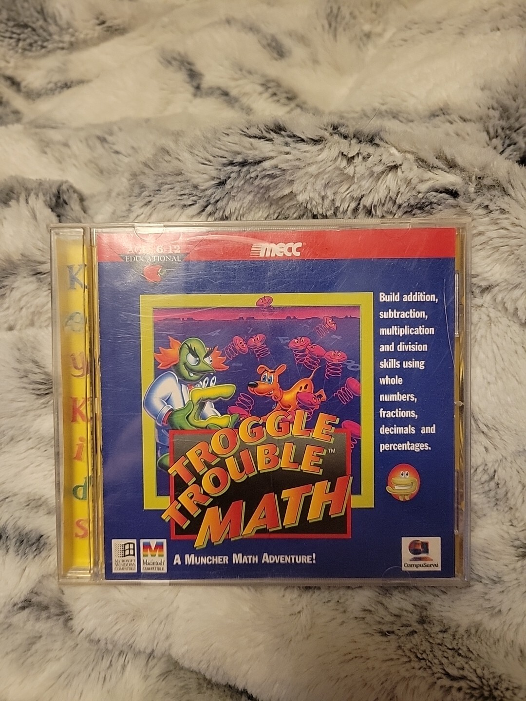 Troggle Trouble Math A Muncher Adventure PC/MAC CD-ROM