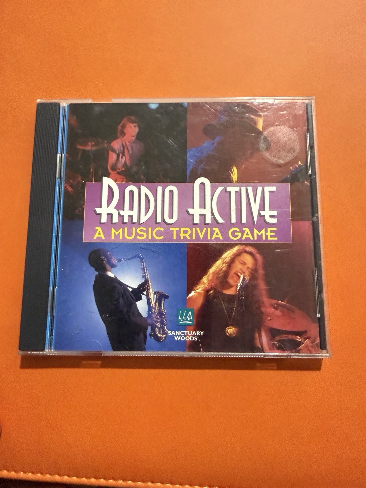 RARE – RADIO ACTIVE A MUSIC TRIVIA GAME SHOW WIN MAC PC 1994 CD SANCTUARY WOODS