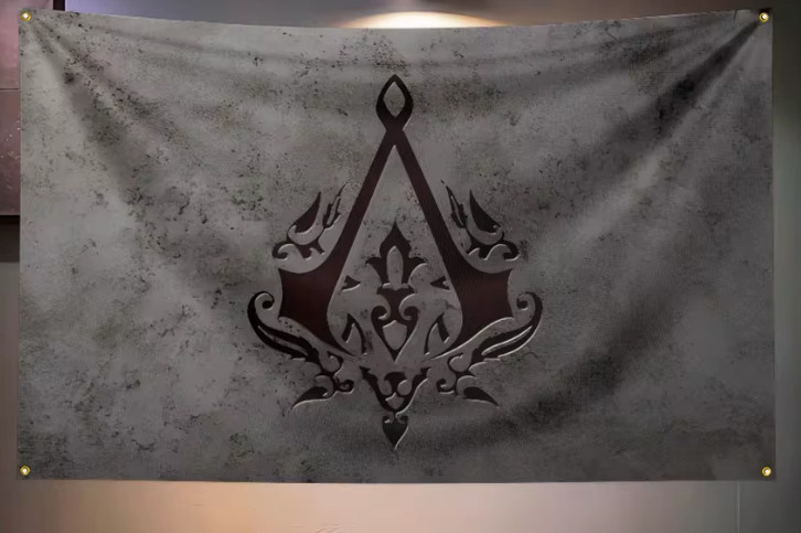 Assassin’s Creed Flag 3×5 FT Assassins Creed Banner Assassin’s Creed Tapestry