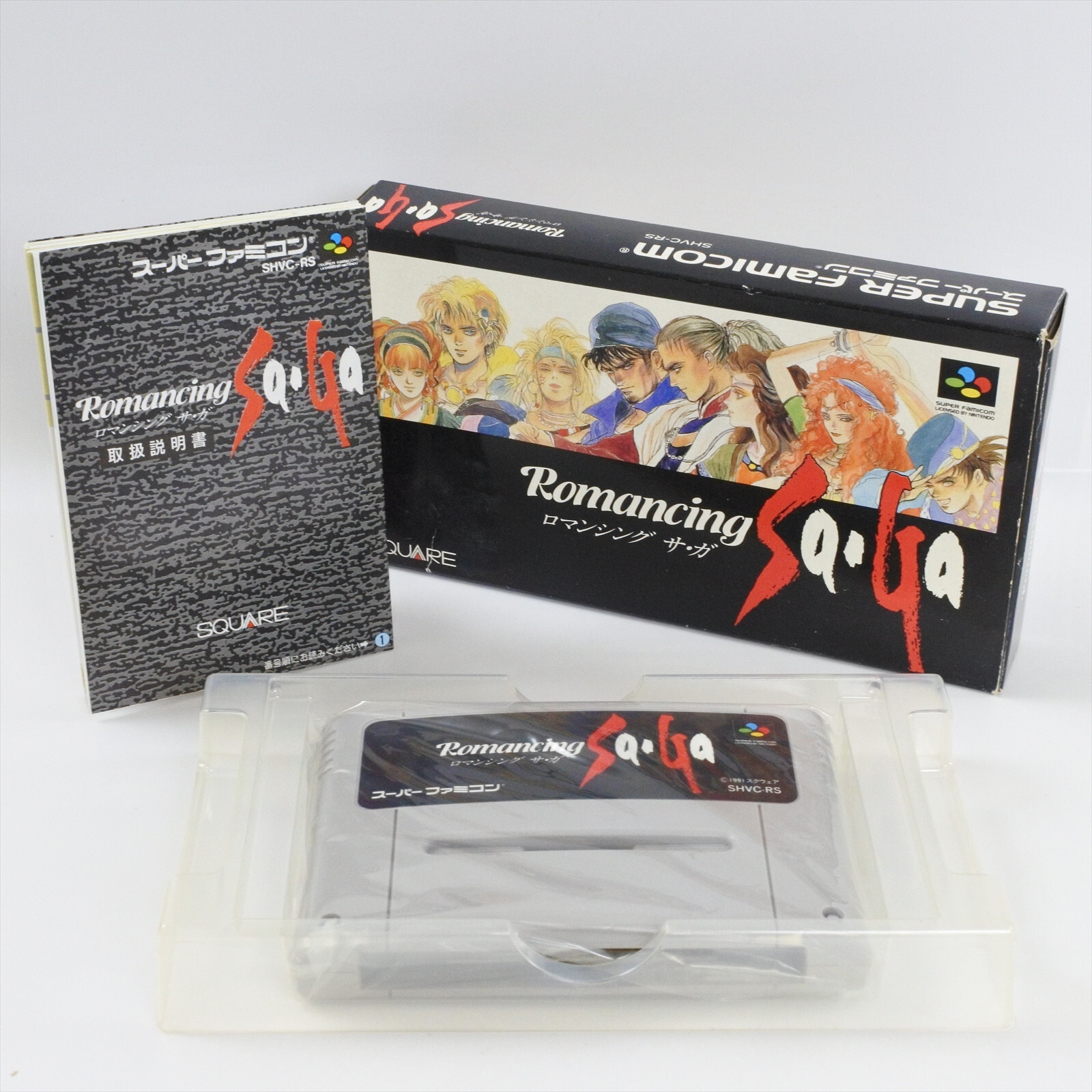 ROMANCING SA GA 1 Saga Super Famicom Nintendo 2393 sf