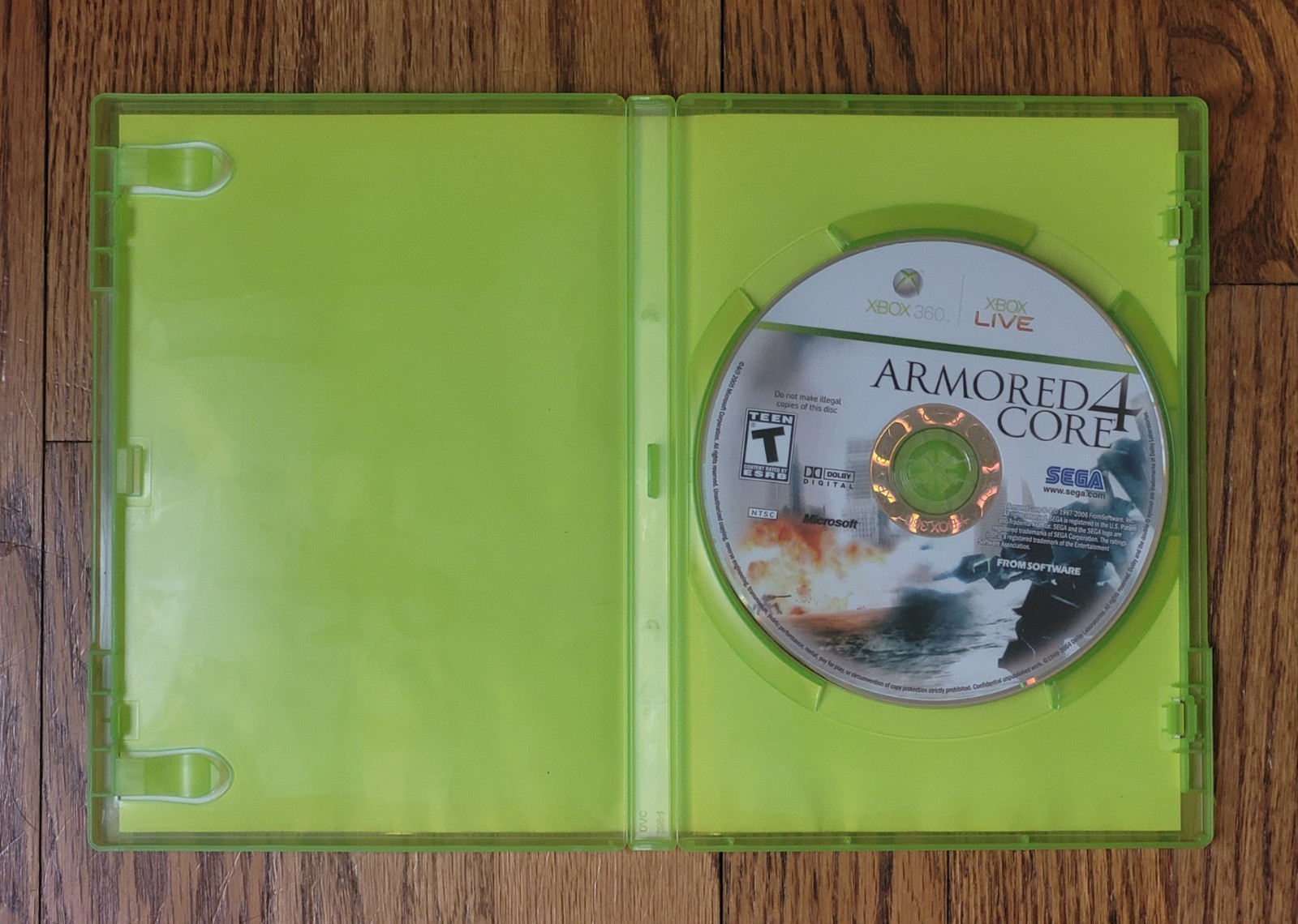 Armored Core 4 (Microsoft Xbox 360, 2007)