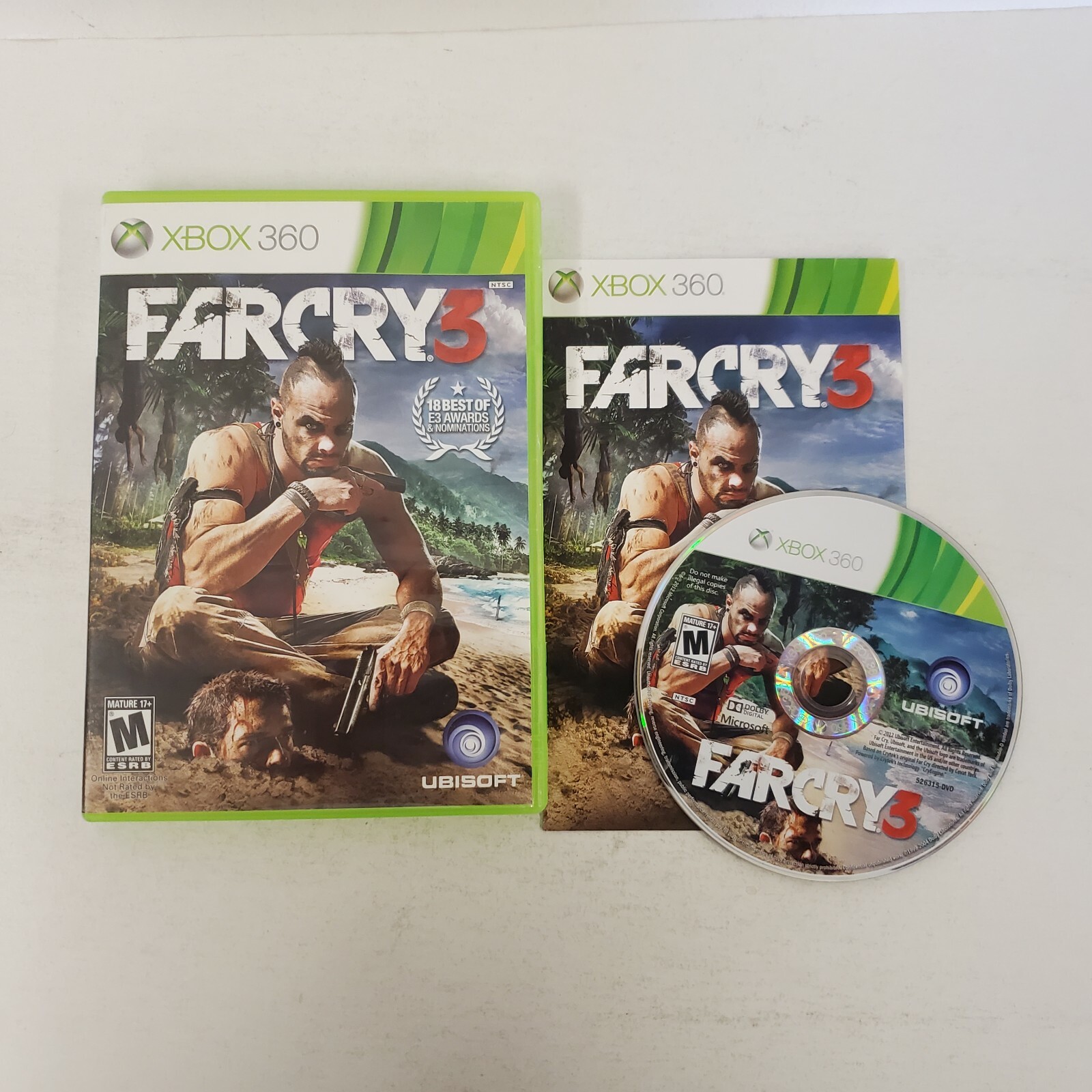 Far Cry 3 XBOX 360 Shooter (Video Game) Complete Free Fast Shipping