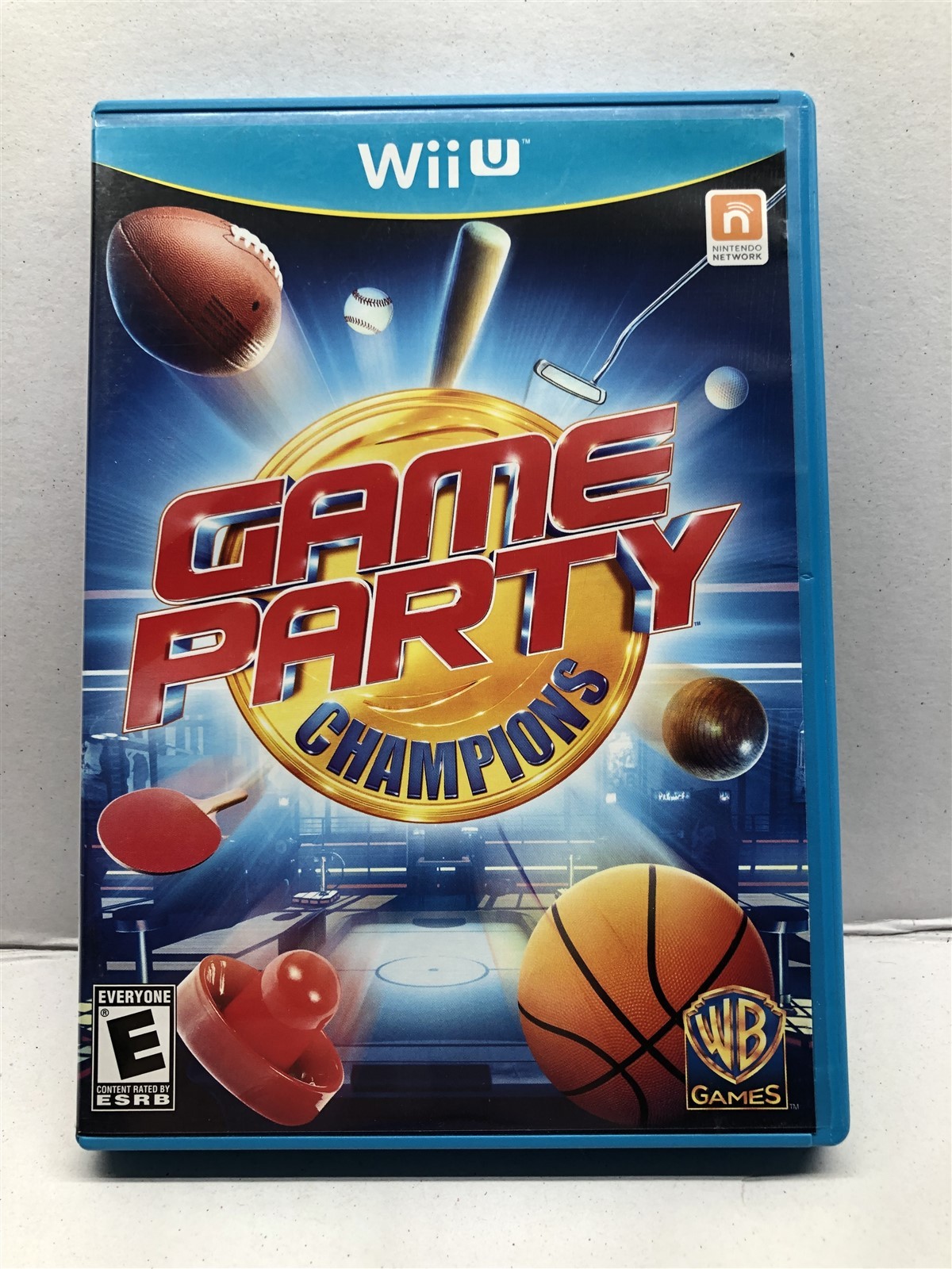 Game Party Champions (Nintendo Wii U, 2012) Complete Tested Working – Free Ship