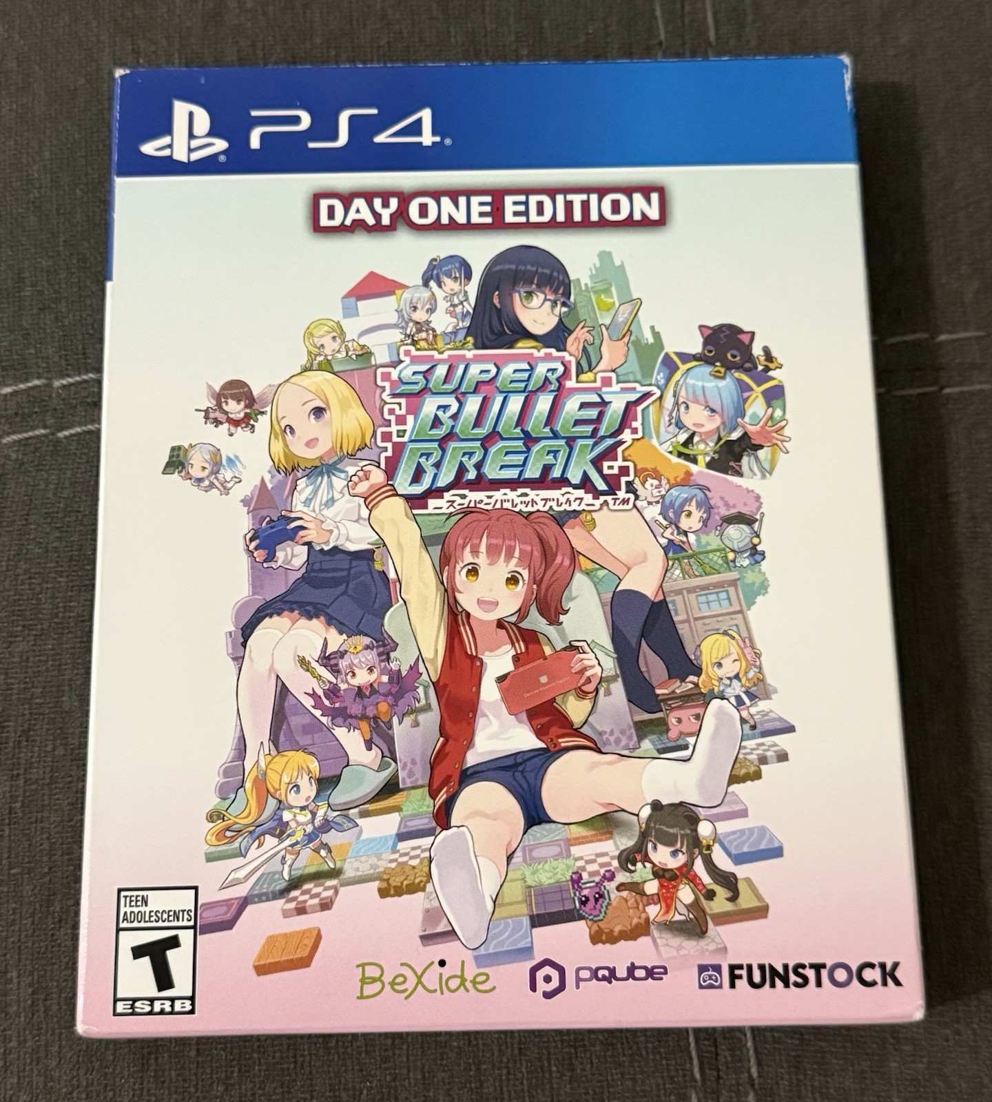 Super Bullet Break – Day One Edition – PlayStation 4 PS4 Brand New With Art Book