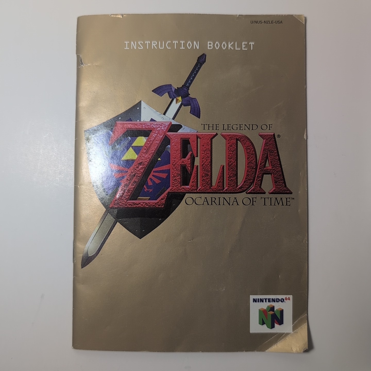 Legend of Zelda Ocarina of Time (Nintendo 64 N64) Complete Authentic